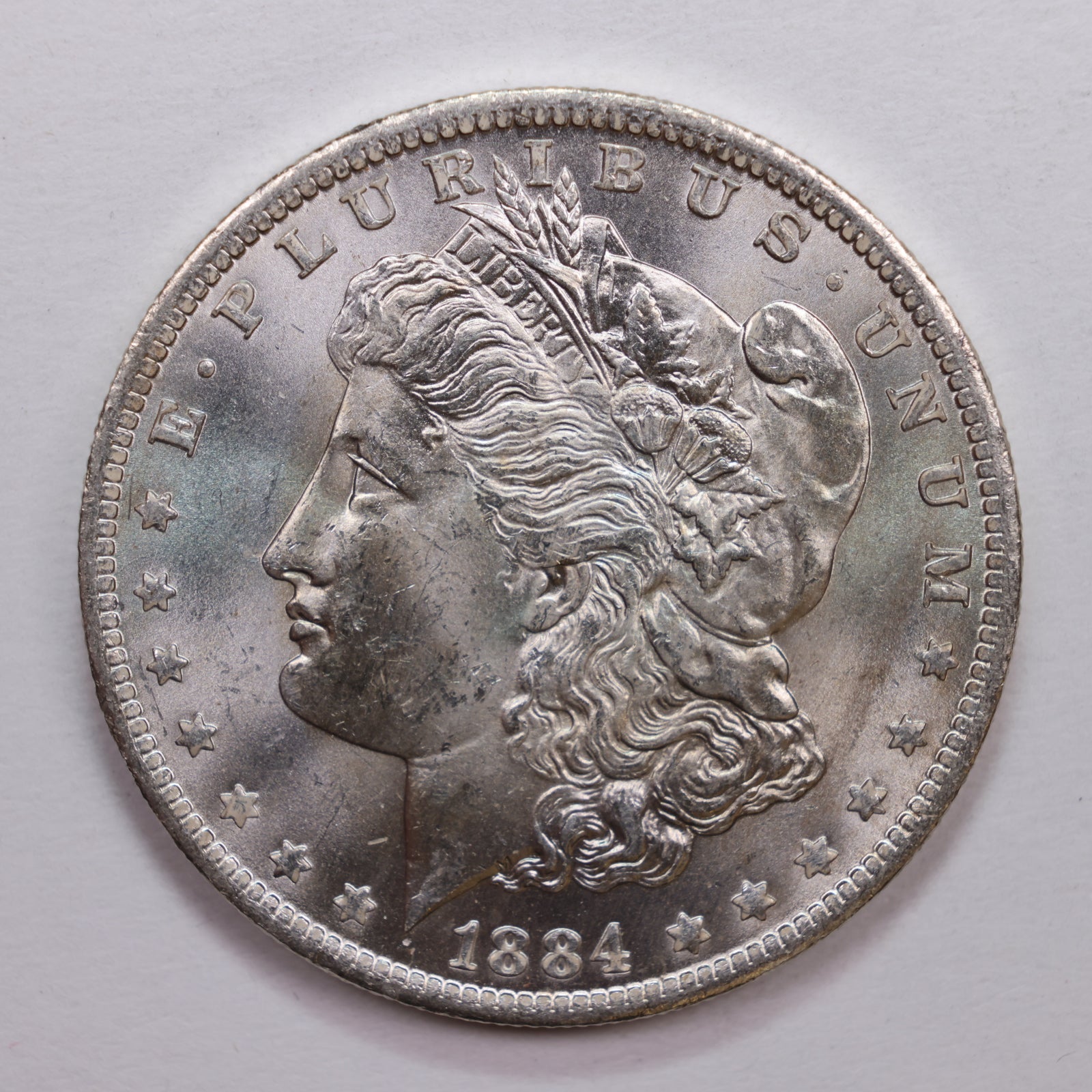 1884-O Morgan Dollar, Mint State Uncirculated Coin, Store #DR0661