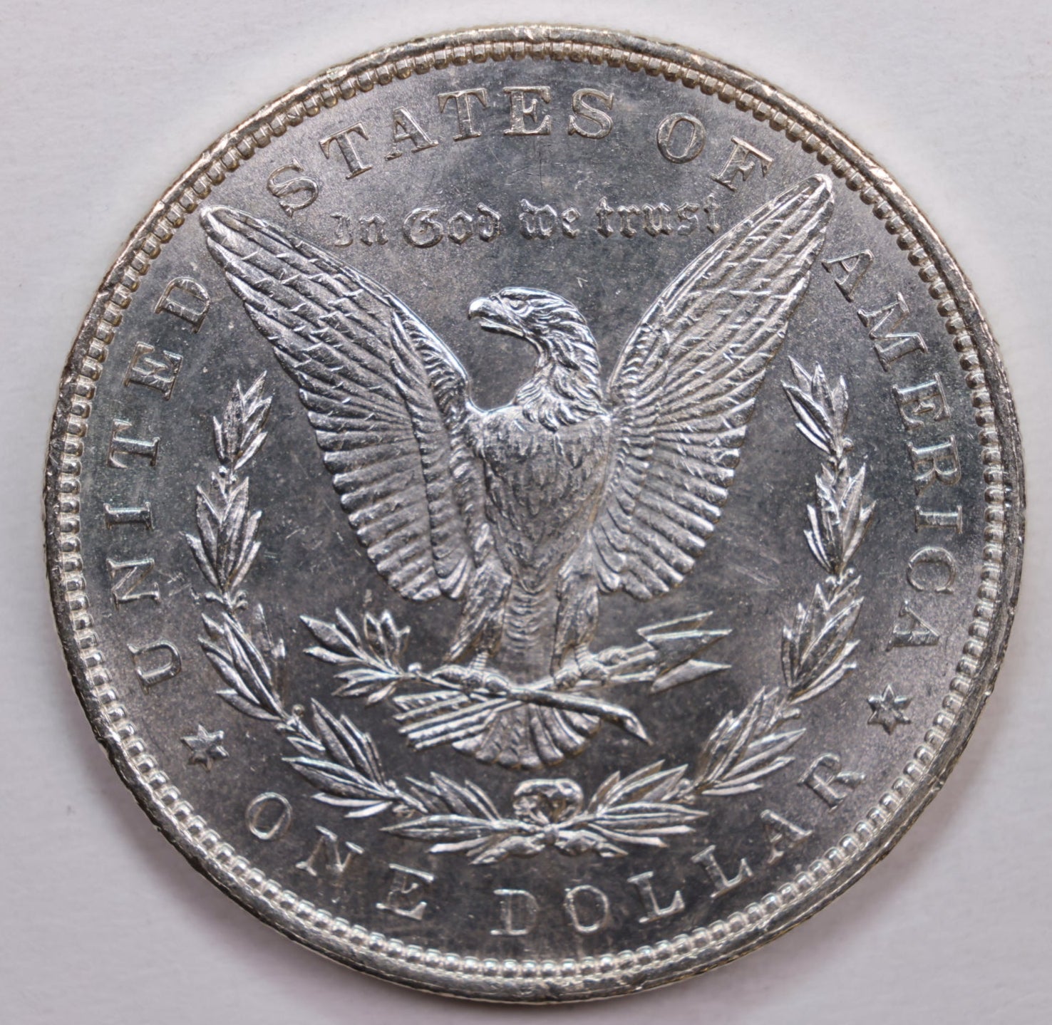 1898 Morgan Silver Dollar., Mint State, Proof Like., Store Sale #DR0669