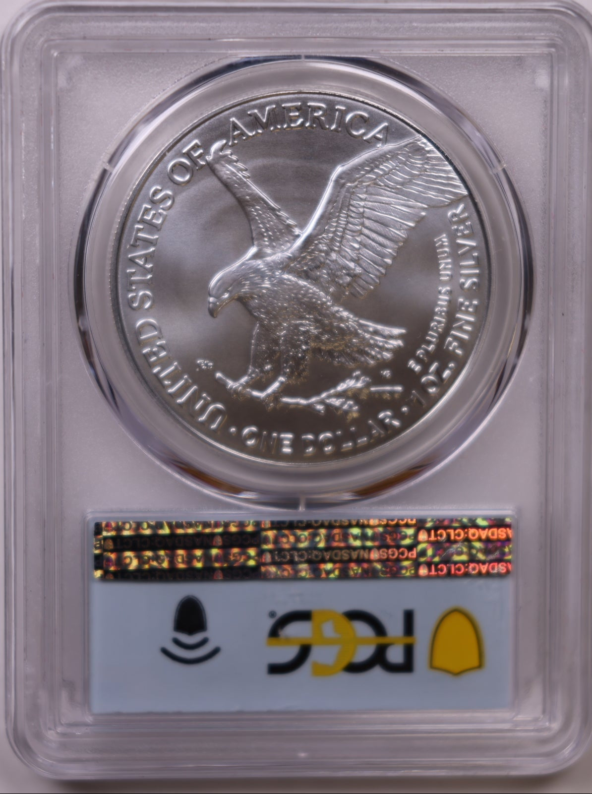 2021 American Silver Eagle Type 2, First Day of Issue, PCGS MS-70, Store#AE0352