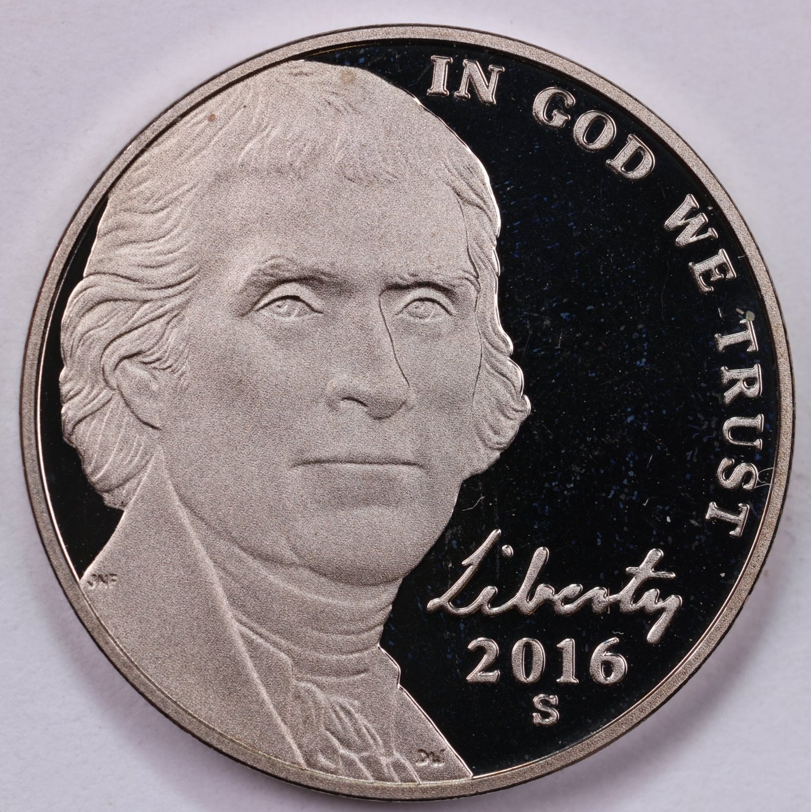 2016-S Jefferson Nickel, Proof coin, Store #PN016S