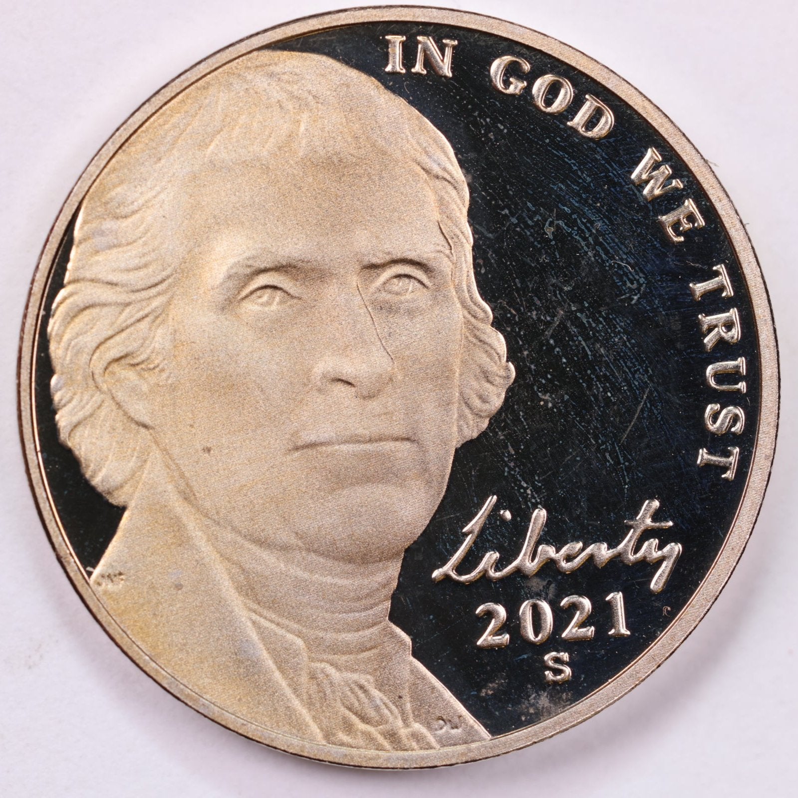 2021-S Jefferson Nickel, Proof coin, Store #PN021S
