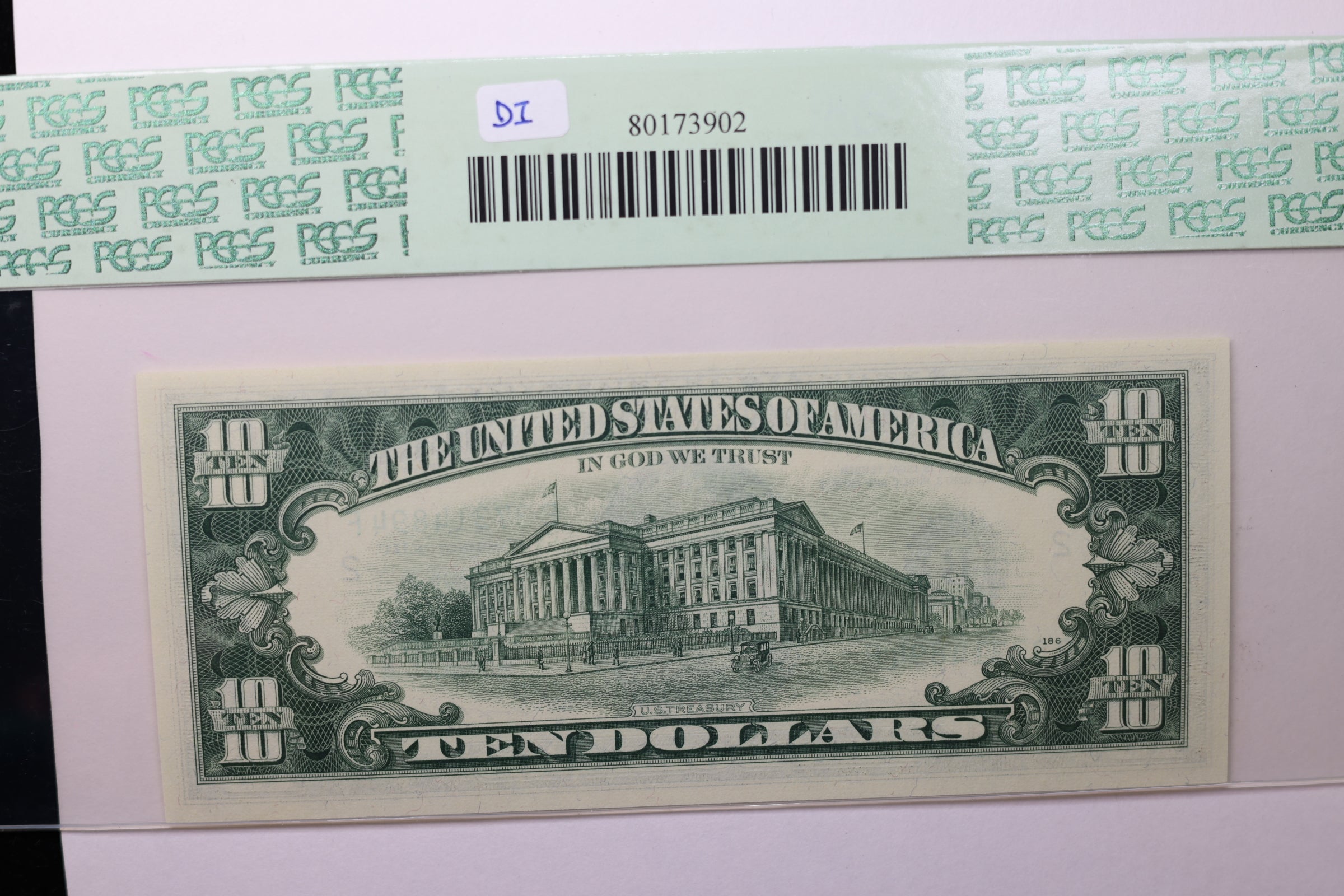 1969C $10 Federal Reserve Note, PCGS 66 PPQ, Store Sale #GFRB032