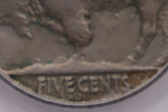 1937-D Buffalo Nickel., 3-Legged., Extra Fine Circulated Coin., Store SALE #GNL009