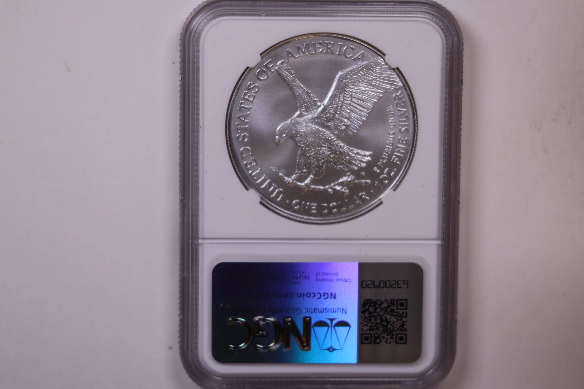 2024 American Silver Eagle, TRUMP 2024, NGC MS-70, Store#AE0391