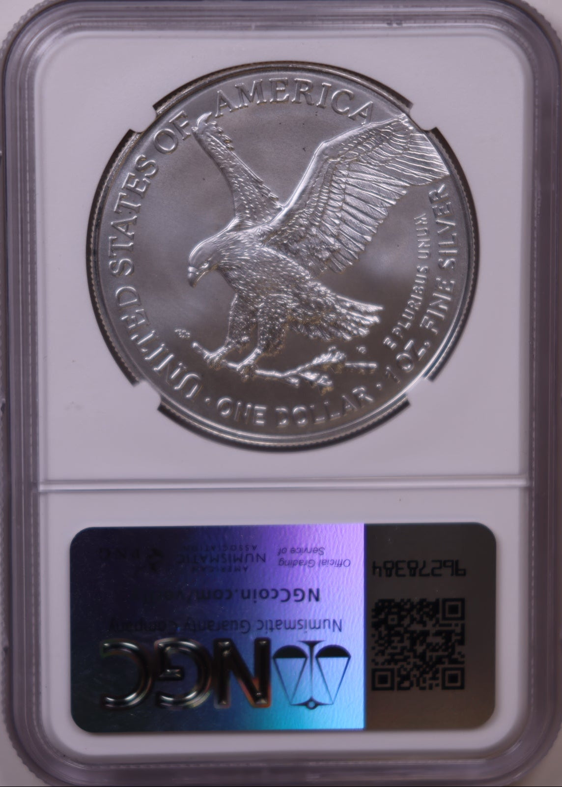 2024 American Silver Eagle, NGC MS-70, Store#AE0392