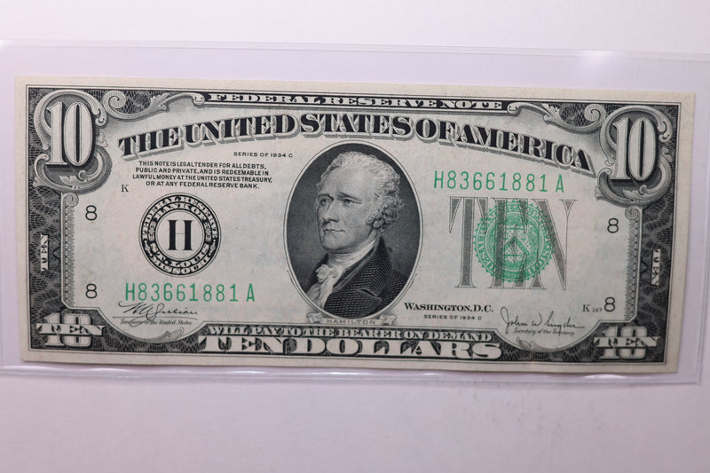 1950 $10 Federal Reserve Note. Crisp Uncirculated., Store Sale
