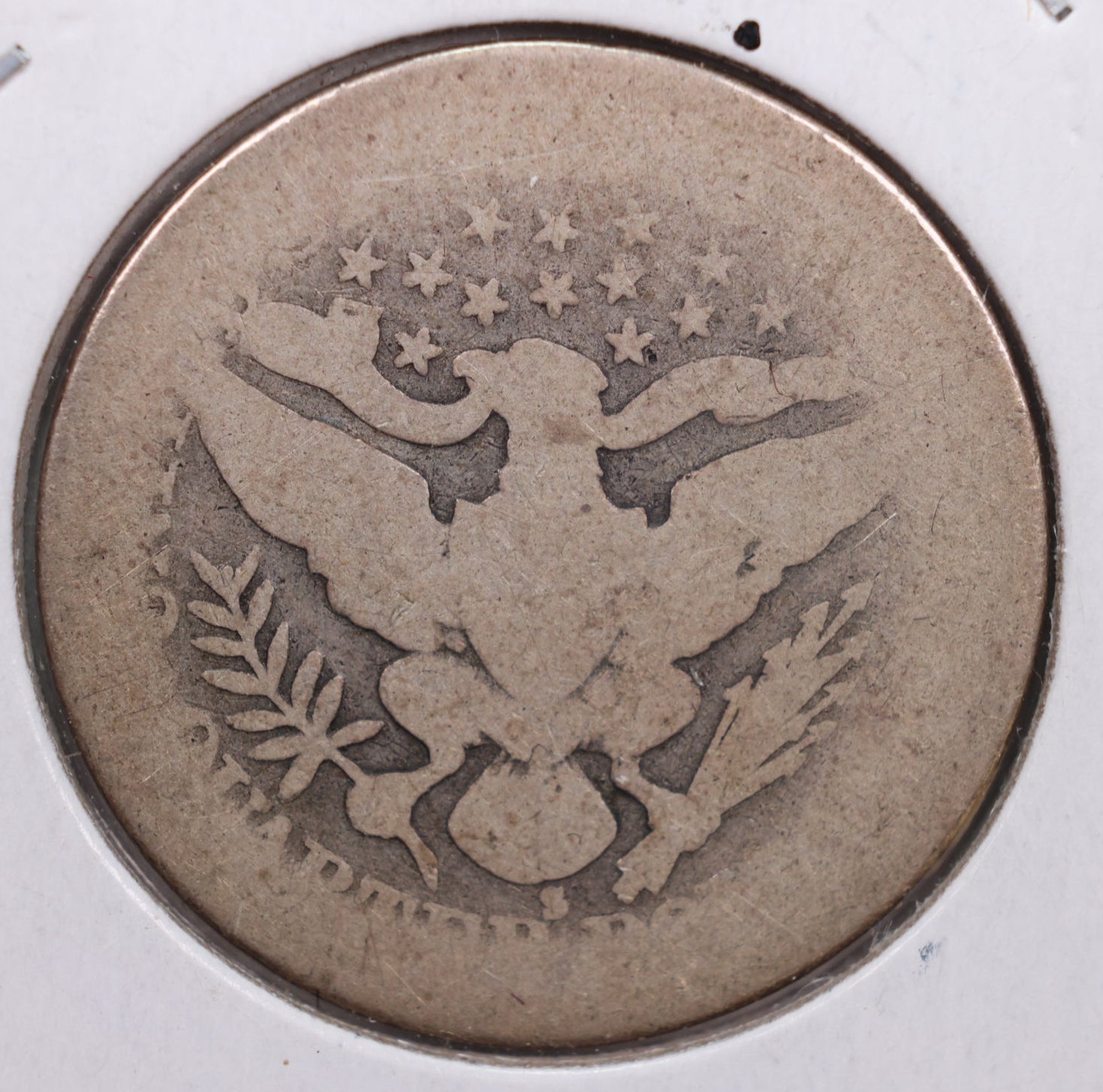 1899-S Barber Silver Quarter., Good Circulated Coin, Store #QR0241