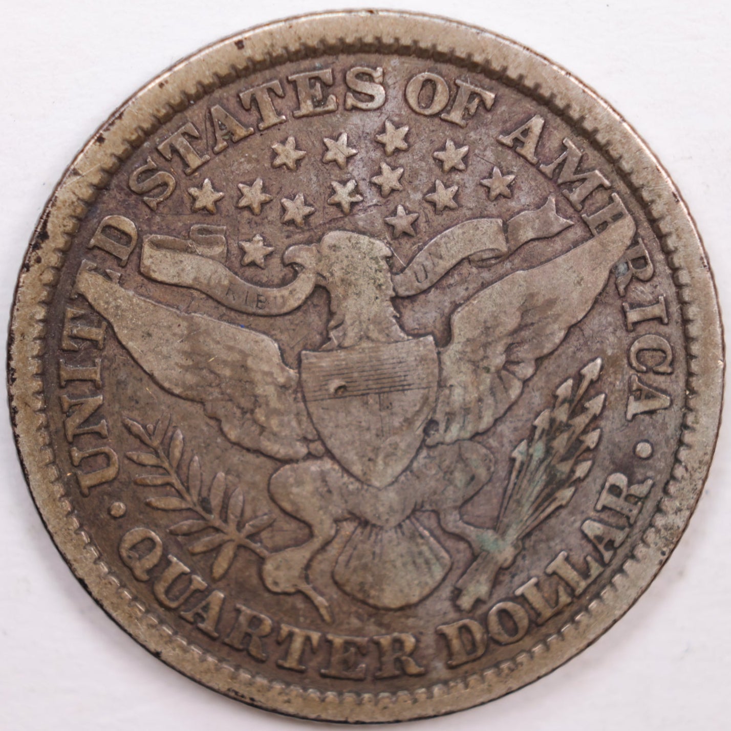 1892 Barber Silver Quarter, Very Good+ Circulated Coin, Store #QR0326