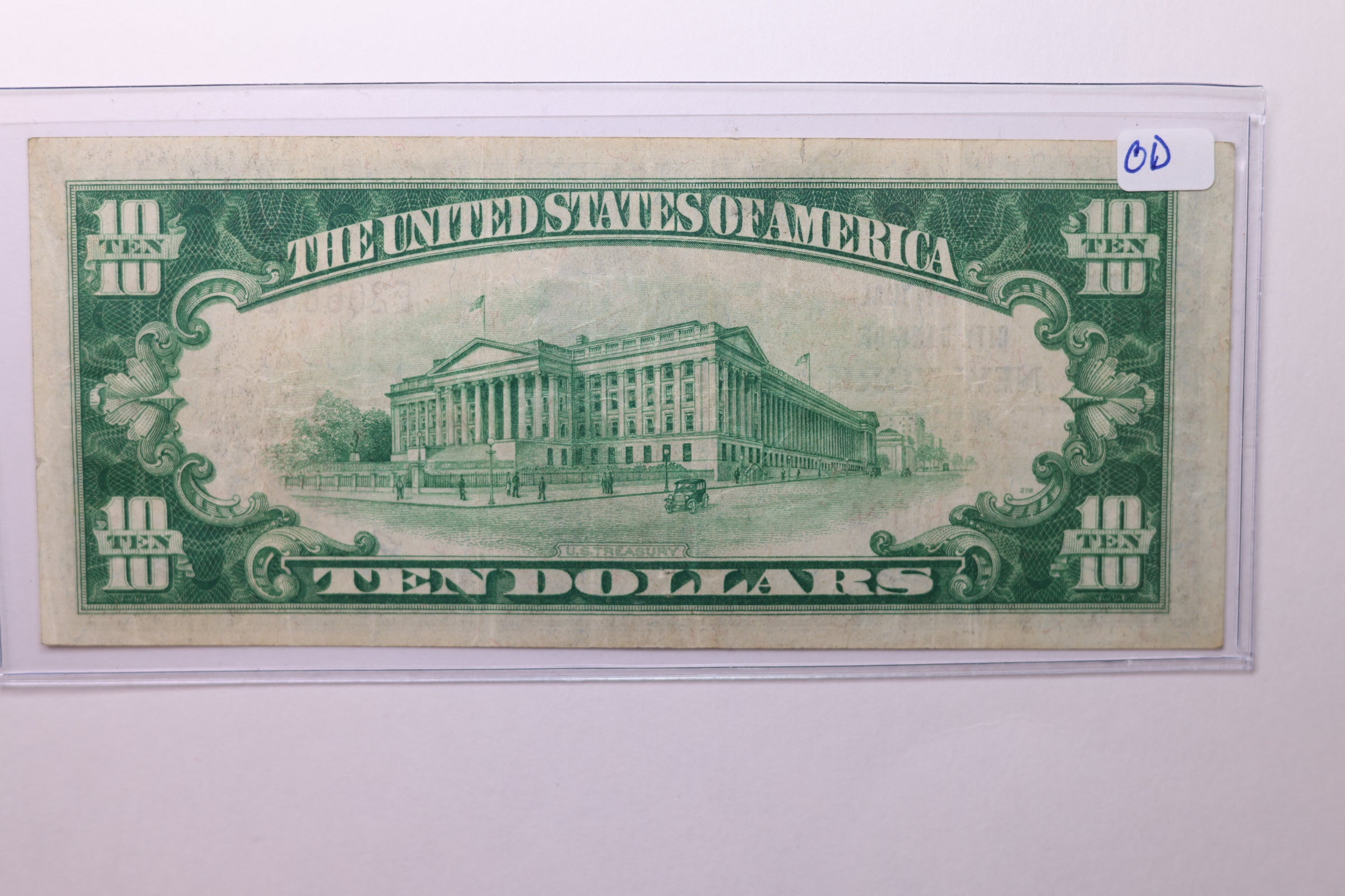 1929 $10 National Currency, Affordable Circulated Currency., STORE SALE #035113