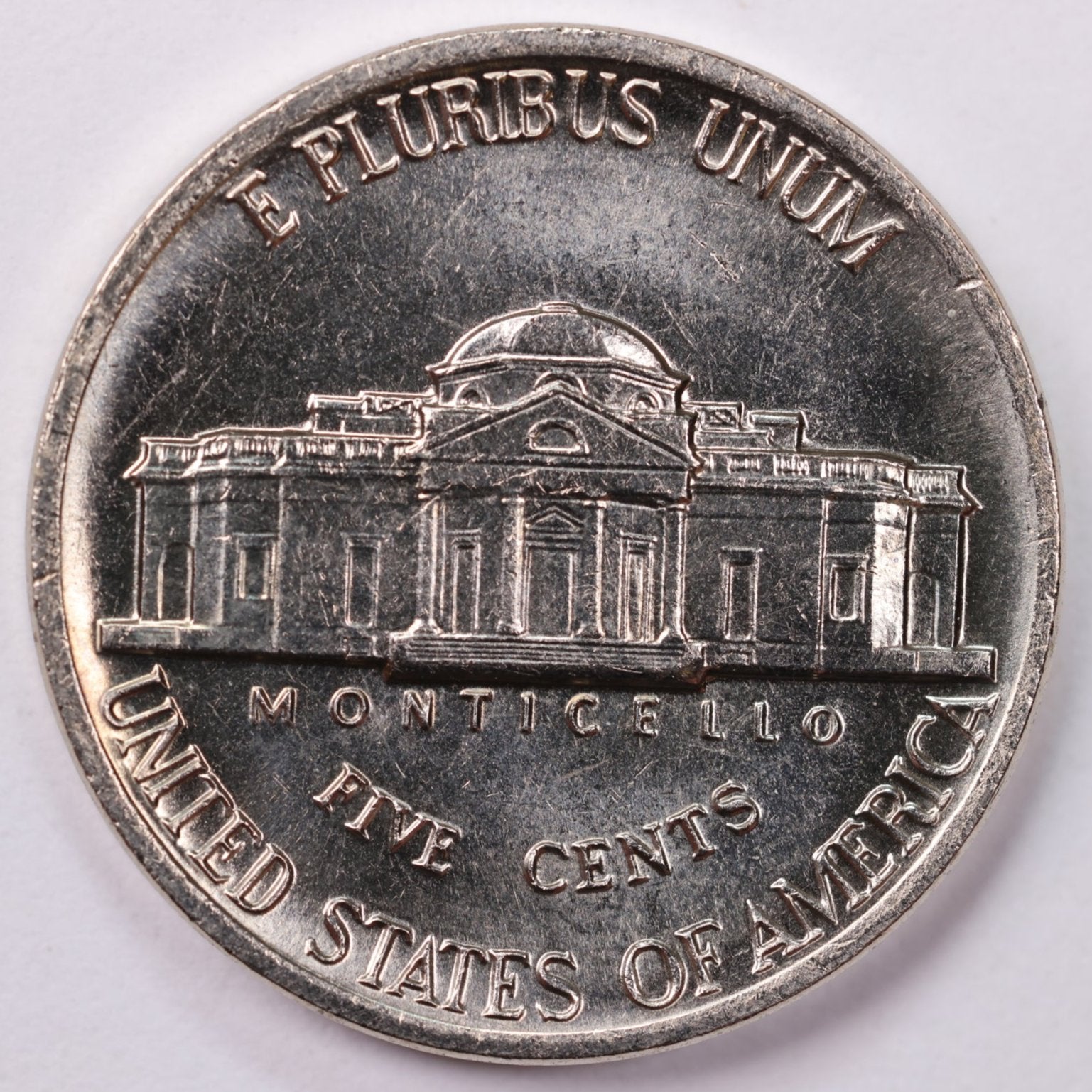 1986-D Jefferson Nickel, Uncirculated coin, Store #UN986D