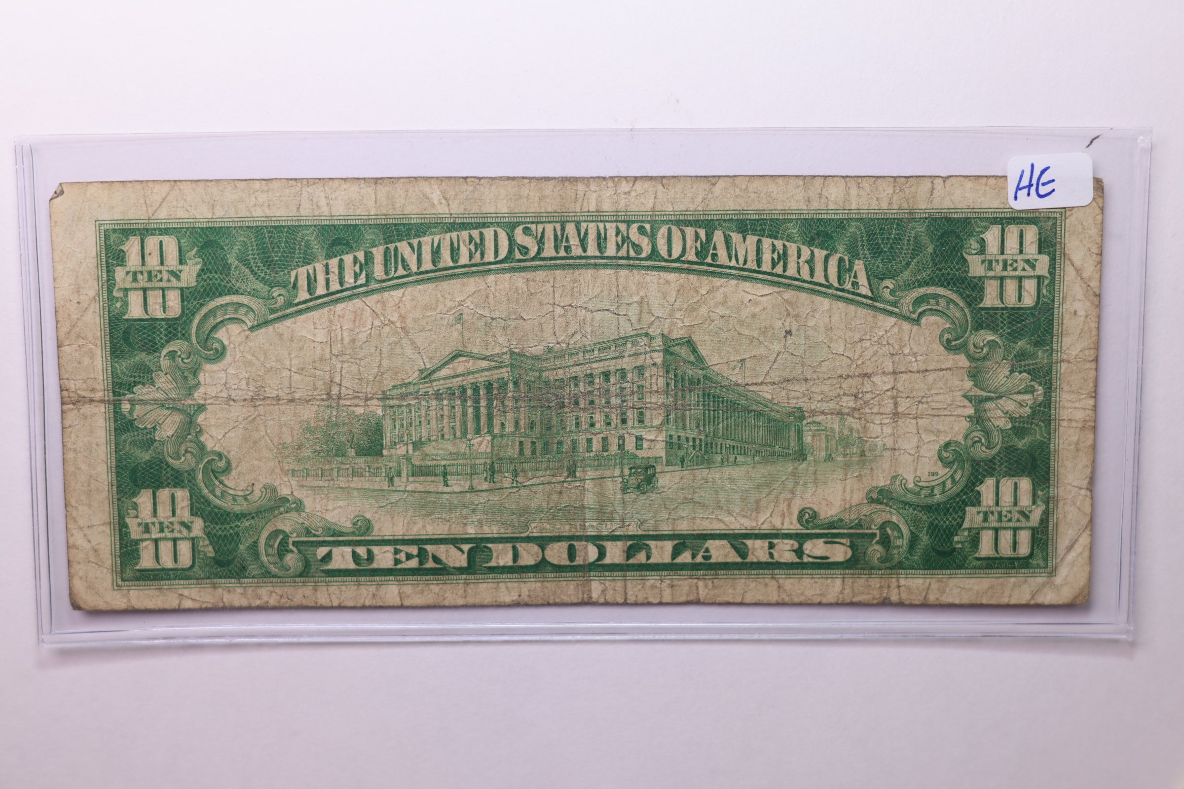 1929 $10 National Currency, Affordable Circulated Currency., STORE SALE #035122
