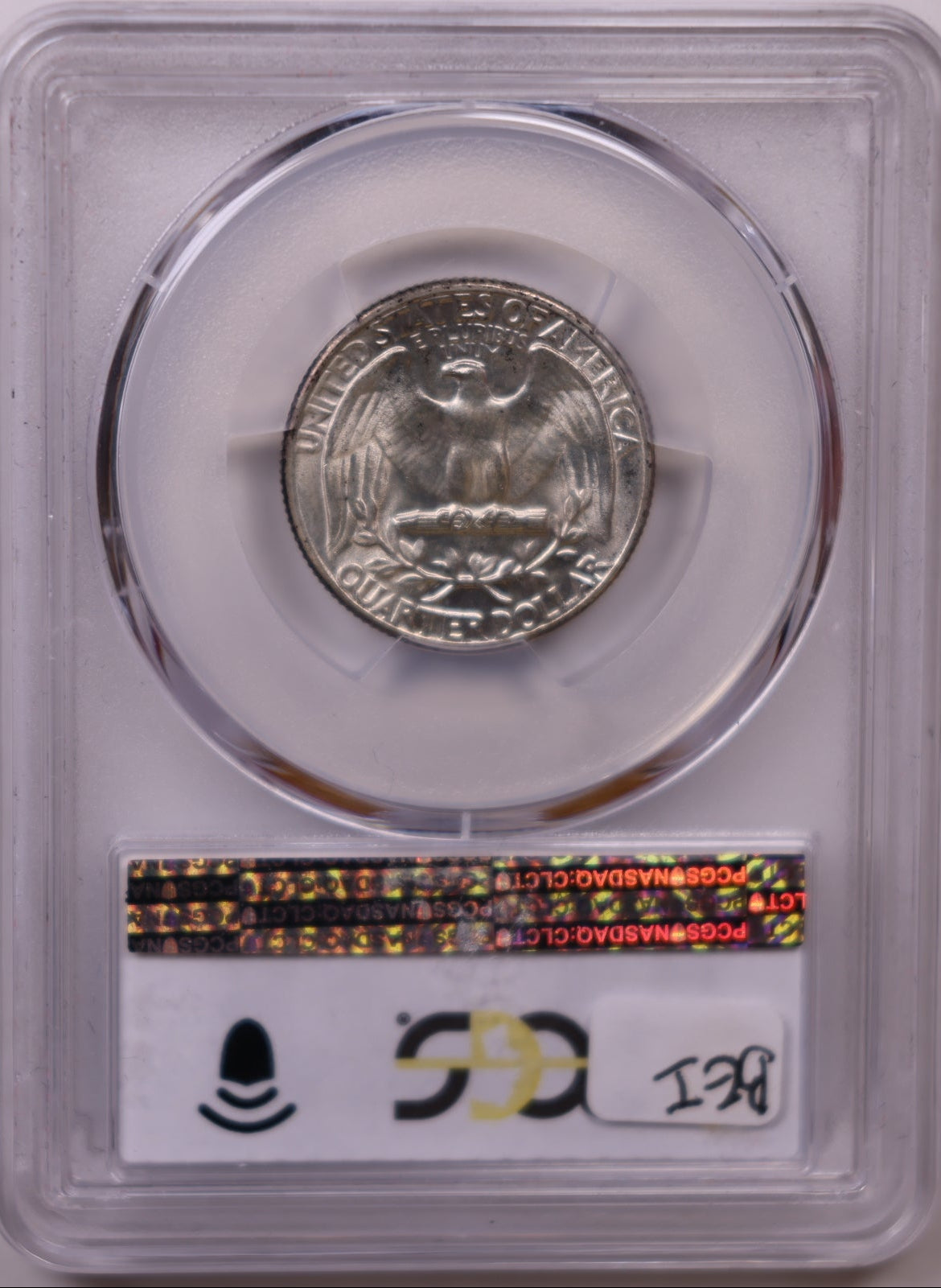 1937 Washington Silver Quarter, PCGS MS-66, Mint State Uncirculated Coin, Store #QR1177