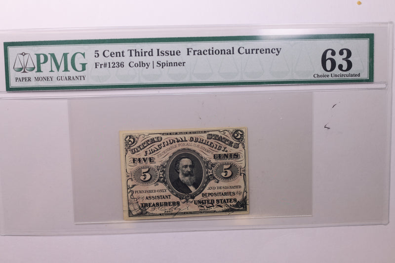 10 Cent, Fractional Currency., PCGS CU-63., Affordable Currency., STORE SALE