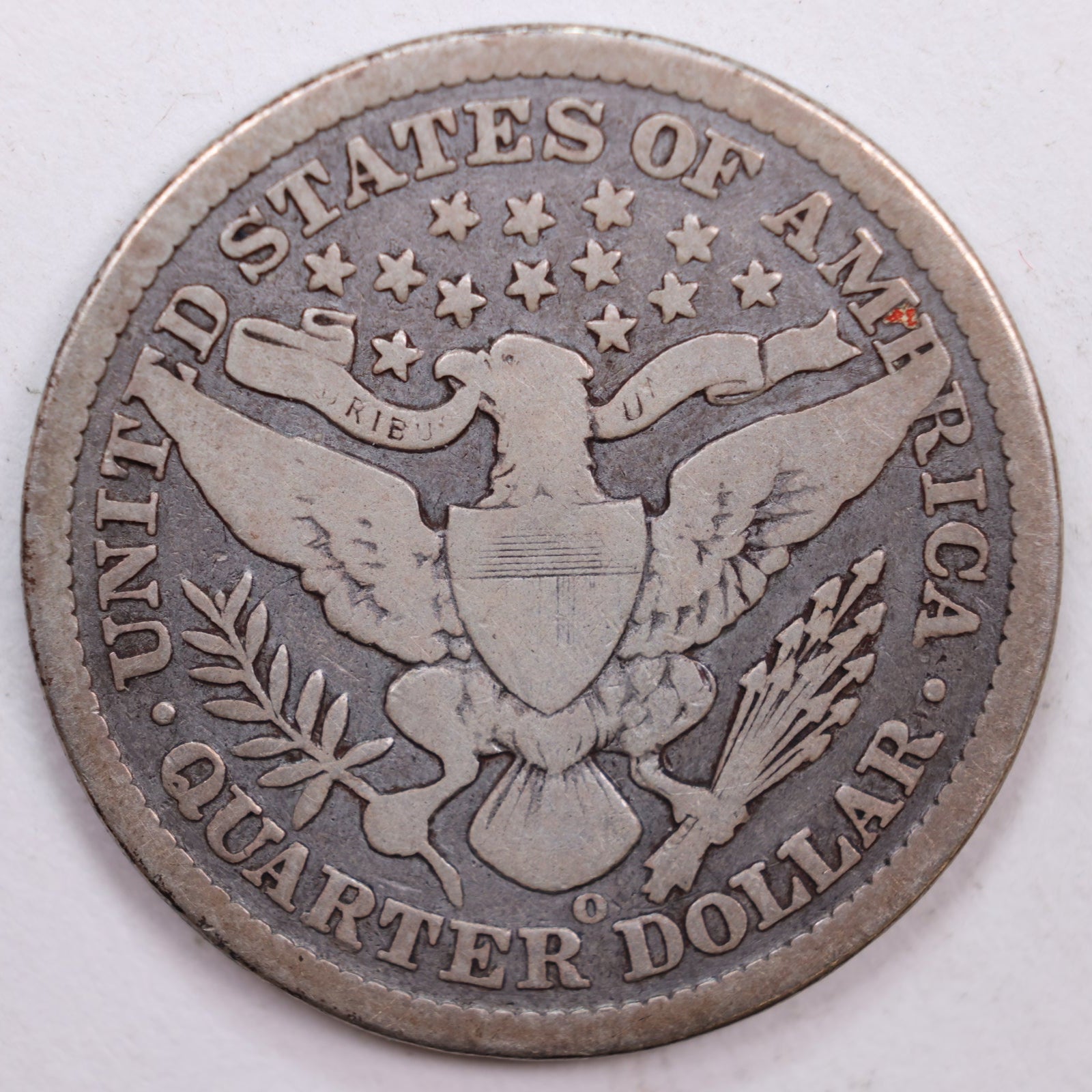 1900-O Barber Silver Quarter, Very Good Circulated Coin, Store #QR0415