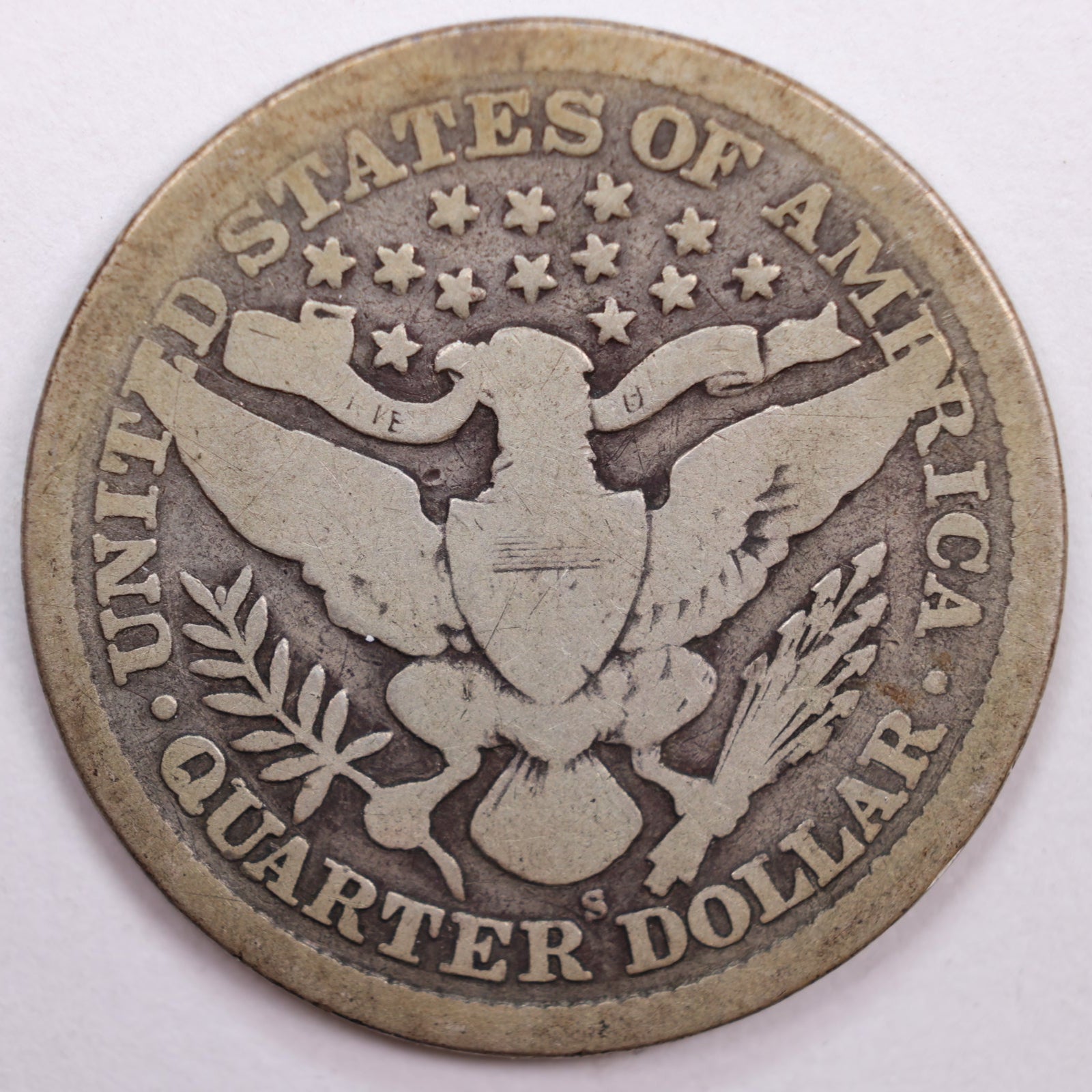 1900-O Barber Quarter, Good Circulated Coin, Store #QR0417