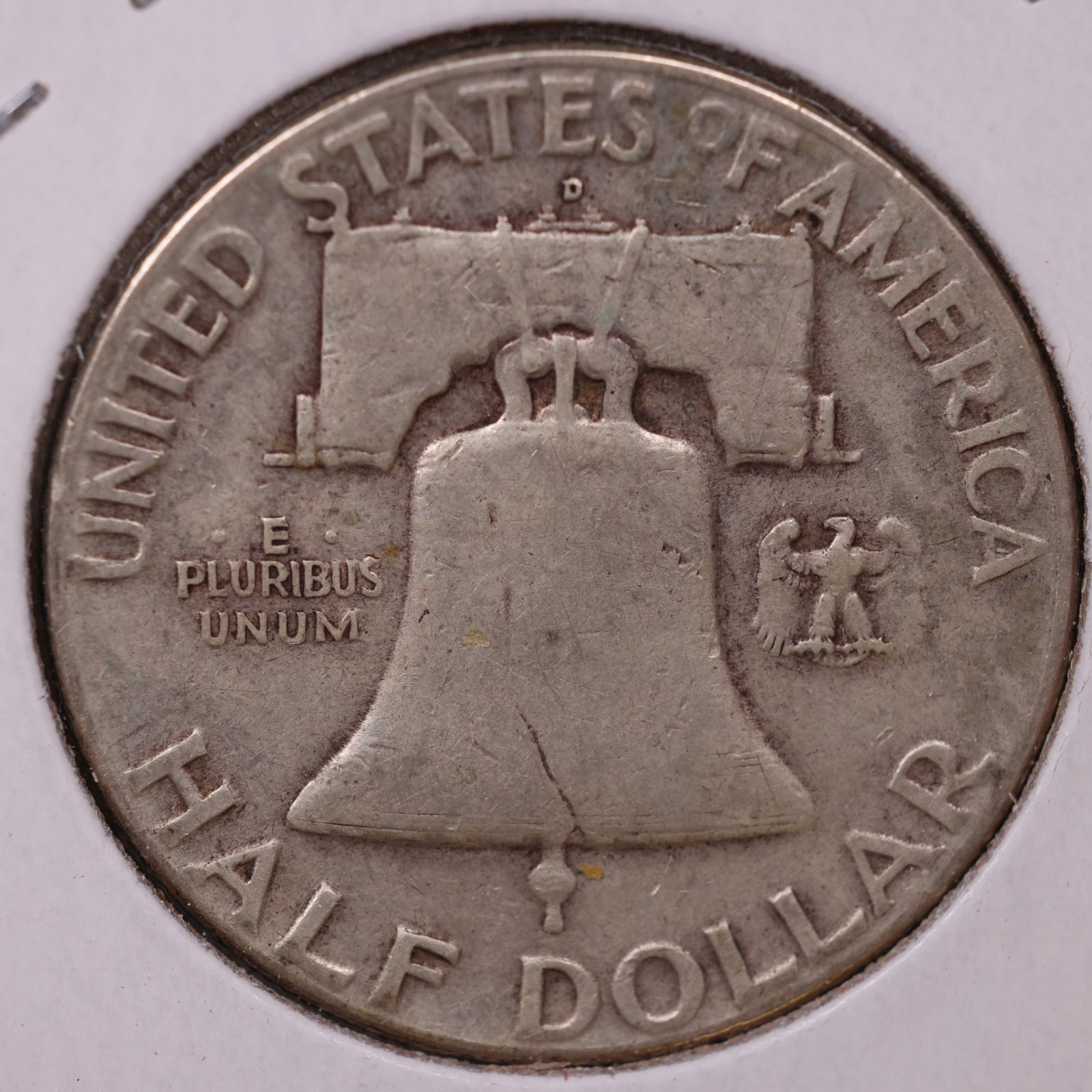 1948-D Ben Franklin Half Dollar, Very Good Circulated Coin, Store #HR1466