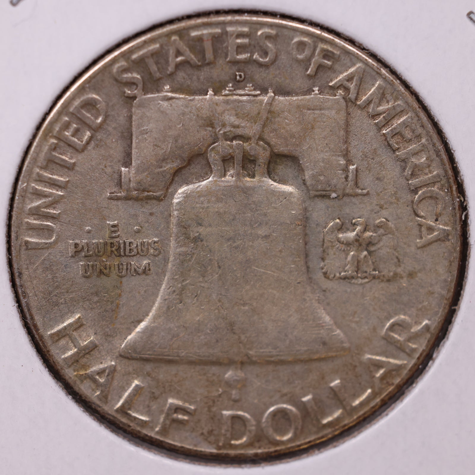 1948-D Ben Franklin Half Dollar, Very Good Circulated Coin, Store #HR1467