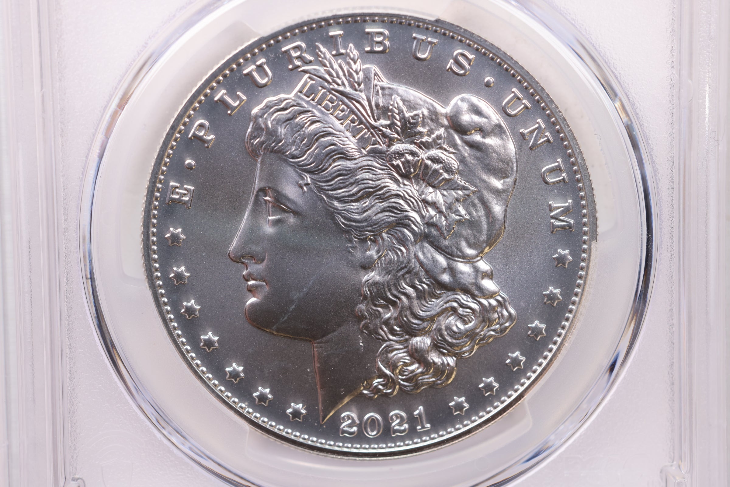 2021-O, Morgan Dollar 100th Anniversary, O Privy, PCGS MS69, #GMC231
