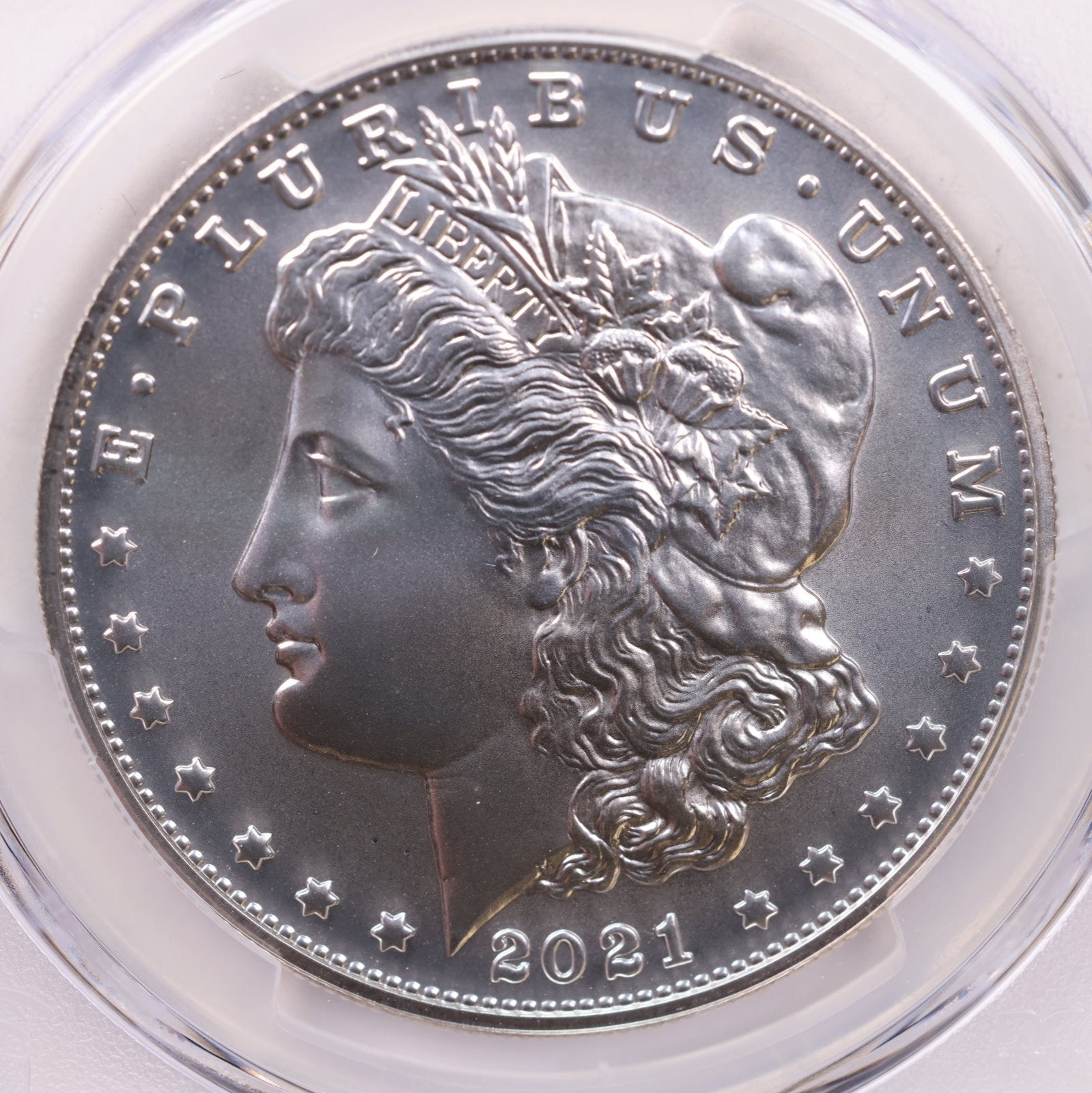 2021-O Morgan Dollar 100th Anniversary, O Privy, PCGS MS70, Store #GMC229
