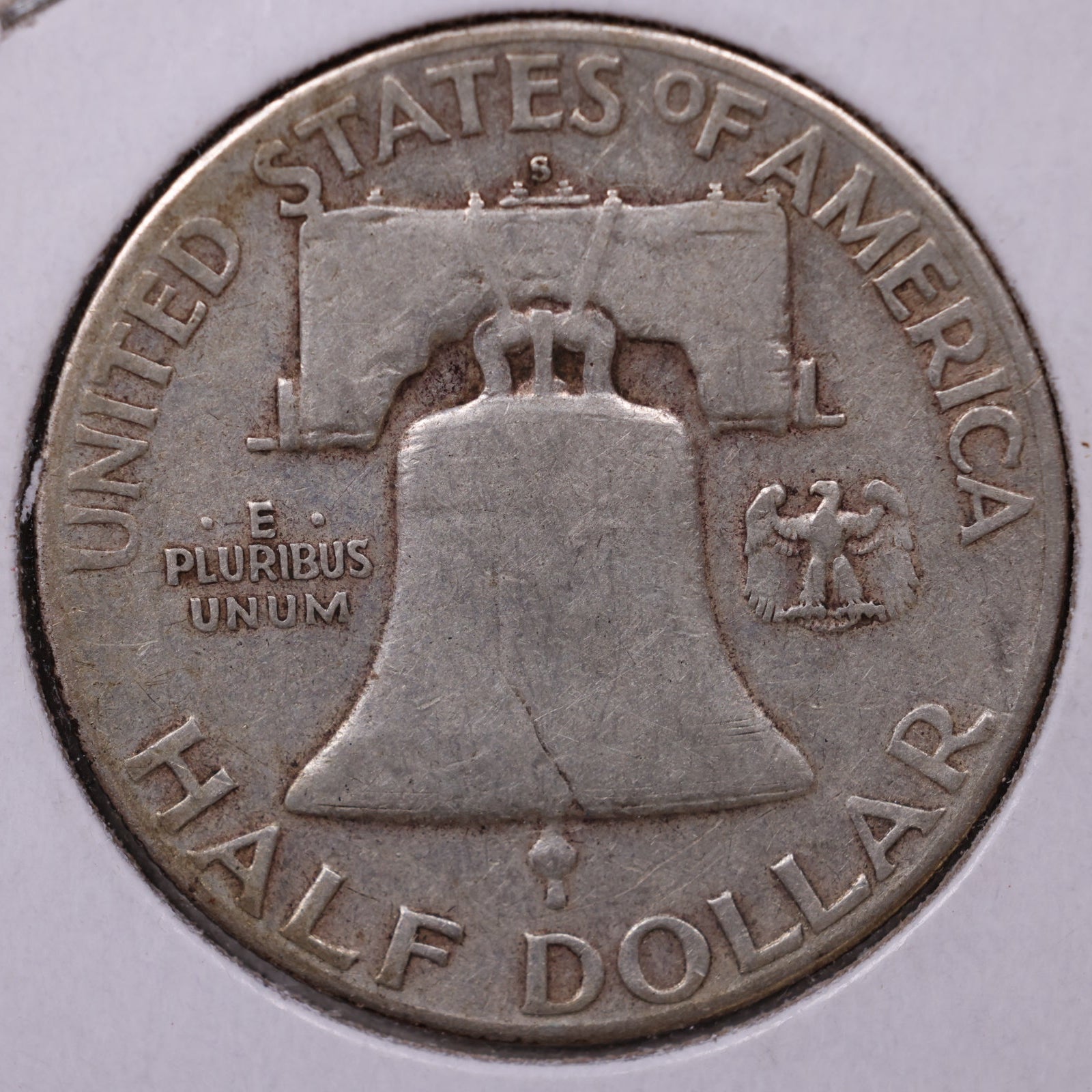 1949-S Ben Franklin Half Dollar, Good Circulated Coin, Store #HR1510