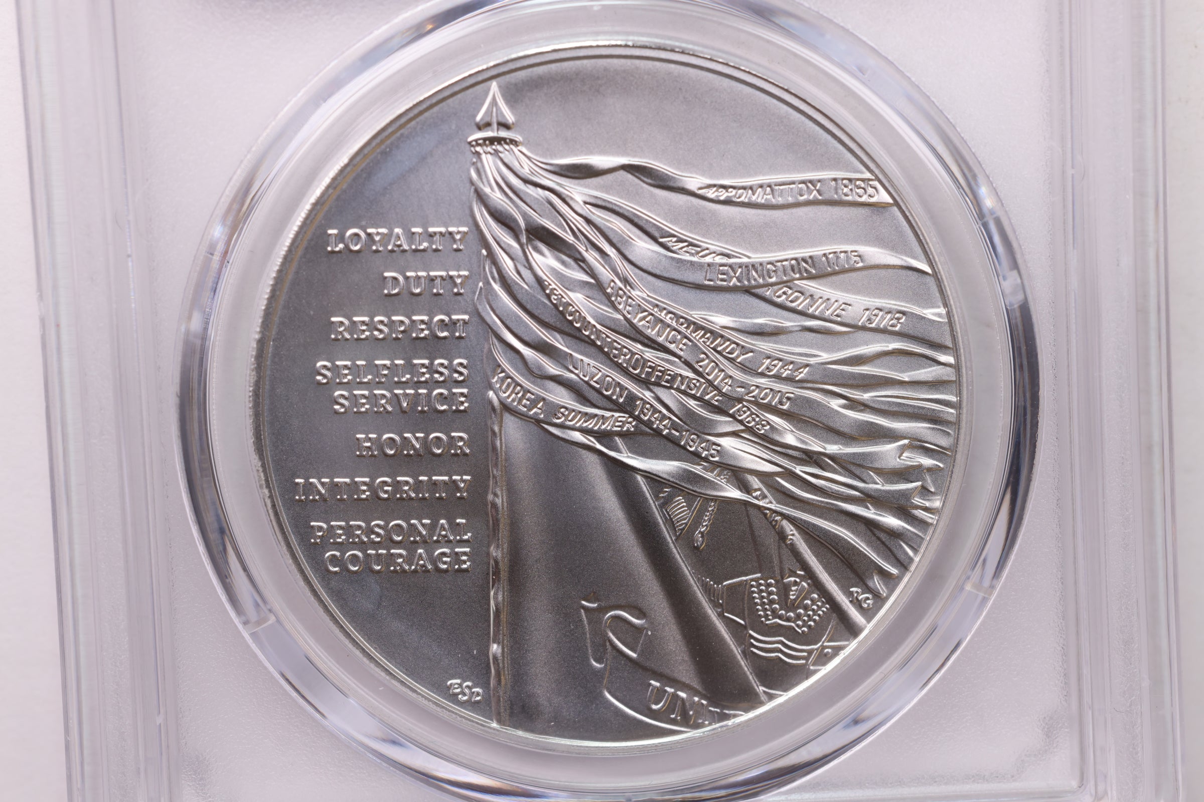 2024-P U.S. Mint Medal, U.S. Army, PCGS MS70, Store #GMC247