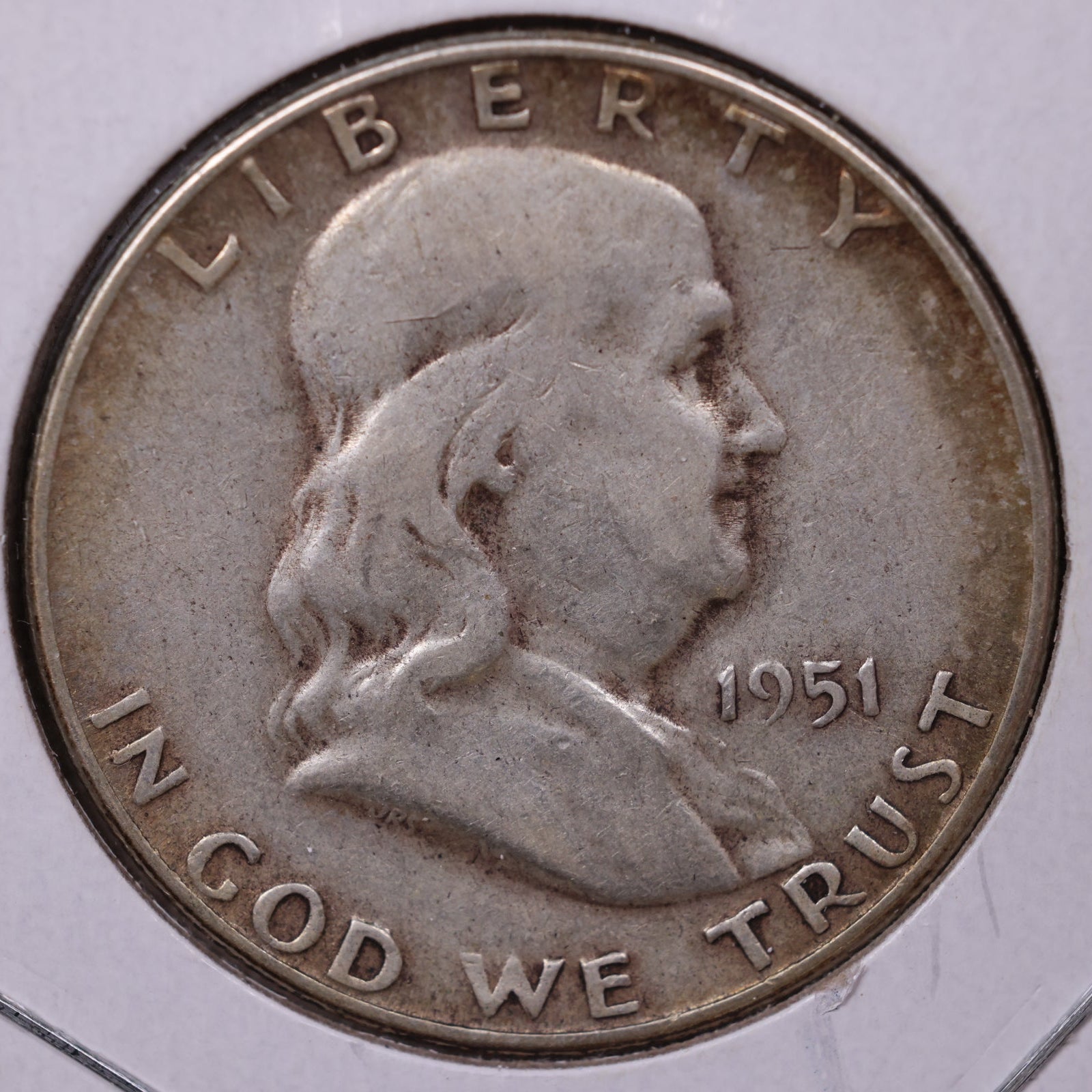 1951-S Franklin Half Dollar, Fine Circulated Coin, Store #HR1529