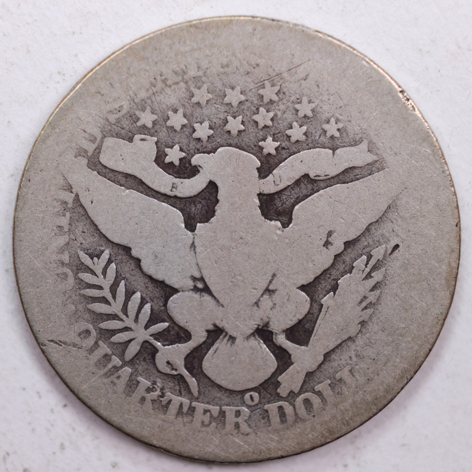 1904-O Barber Quarter, Fair Circulated Coin, Store #QR0450