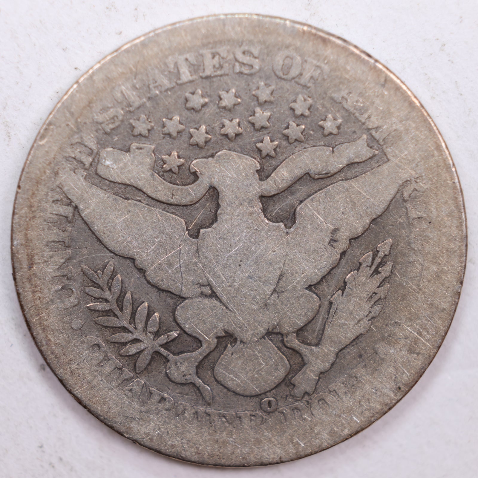 1904-O Barber Quarter, Fair Circulated Coin, Store #QR0452