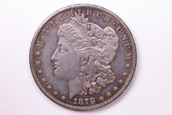 1878-S Morgan Silver Dollar, Large Circulated Affordable Coin Store Sale #0352122