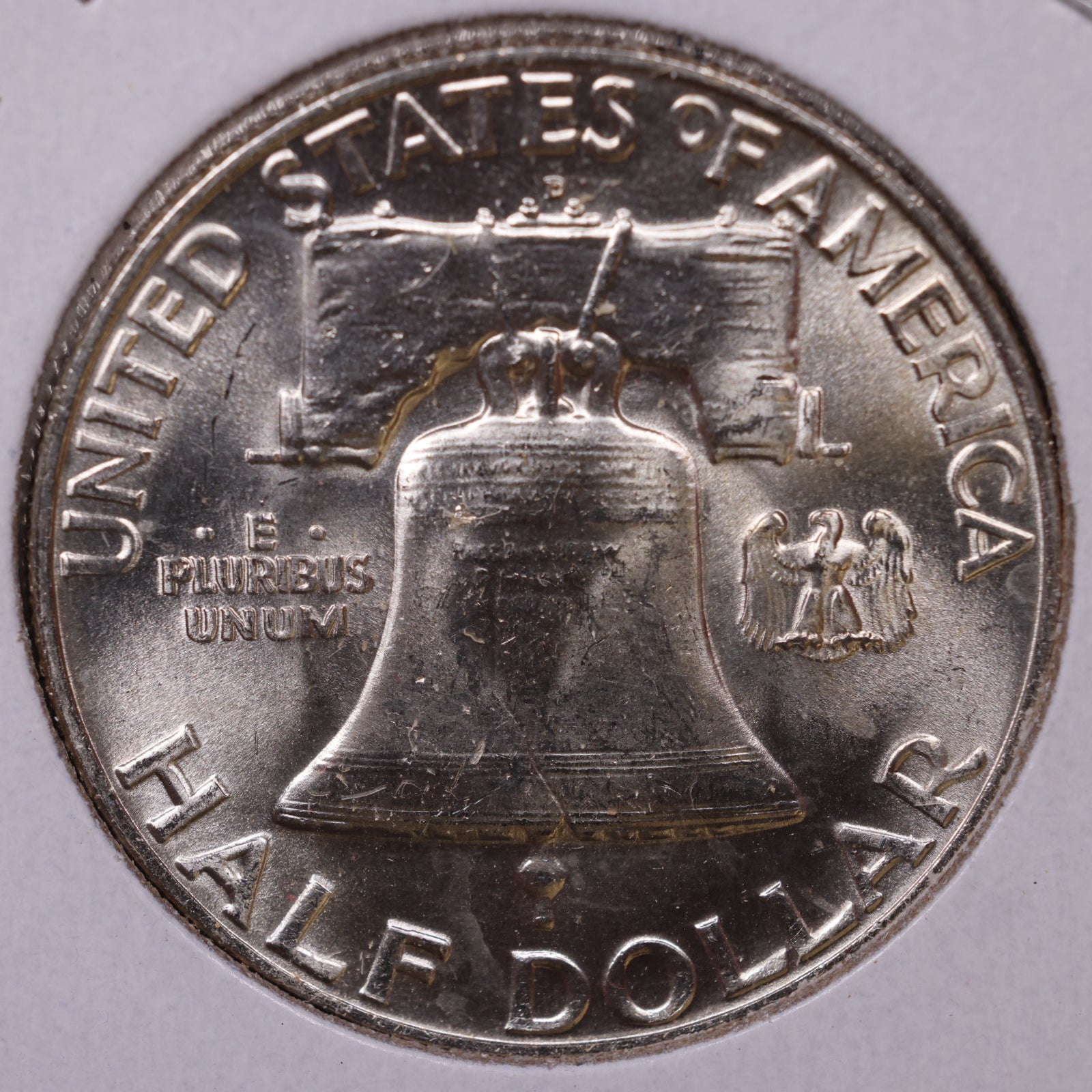 1952-D Ben Franklin Half Dollar, Mint State Uncirculated Coin, Store #HR1547