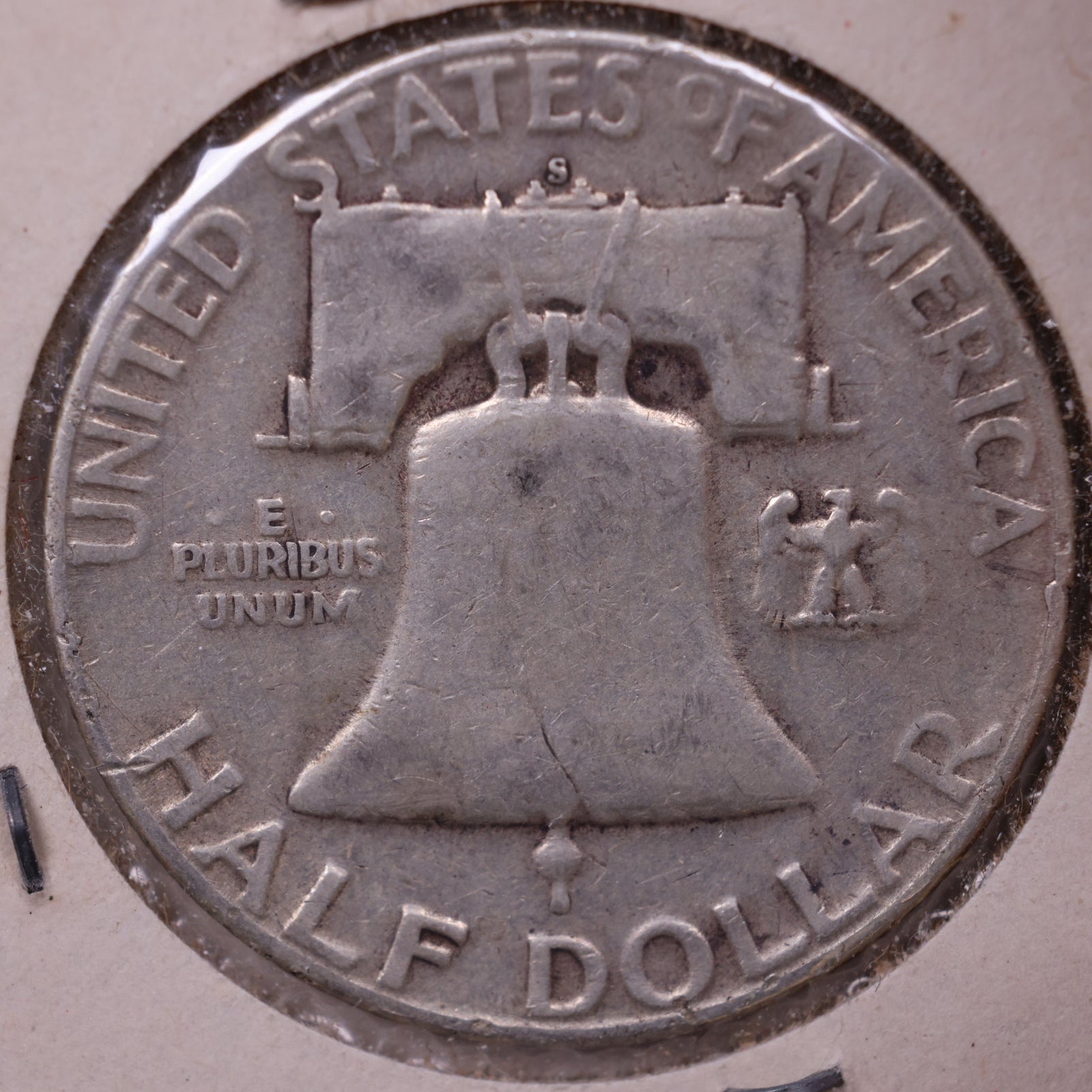 1952-S Ben Franklin Half Dollar, Good Circulated Coin, Store #HR1553