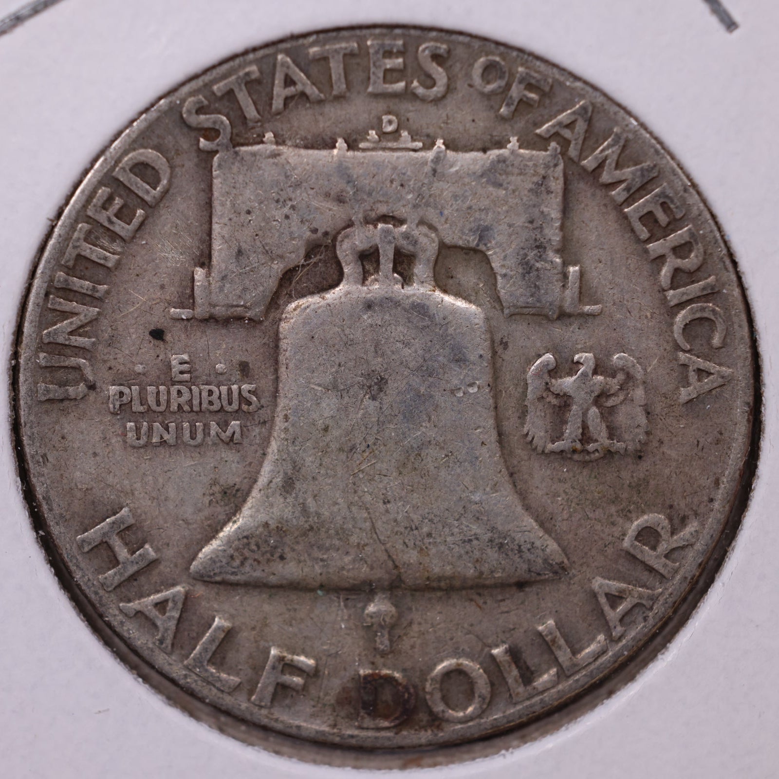 1953-D Ben Franklin Half Dollar, Good Circulated Coin, Store #HR1556