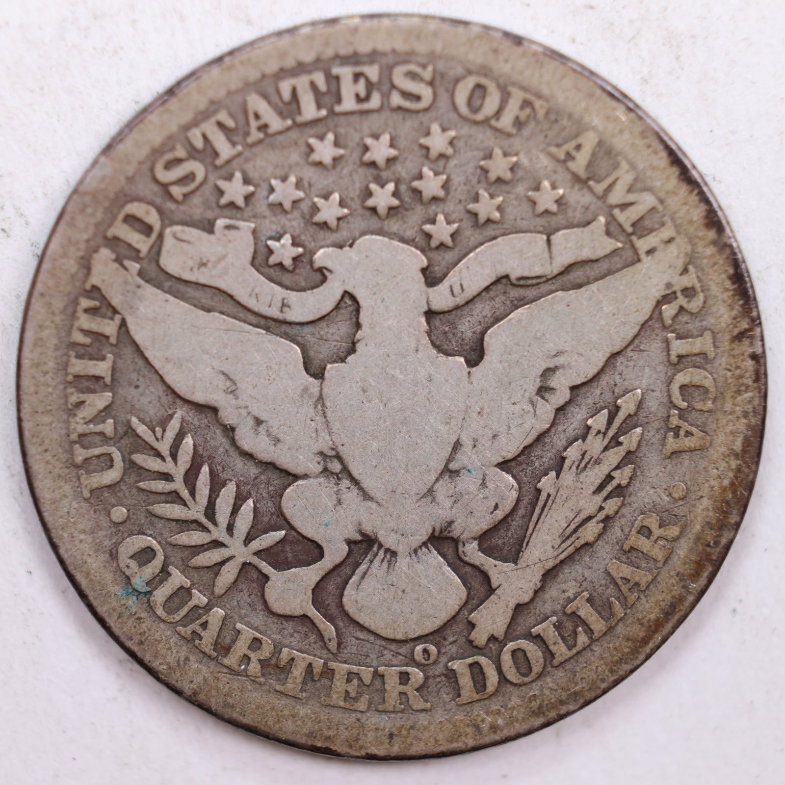 1905-O Barber Quarter, Good Circulated Coin, Store #QR0466