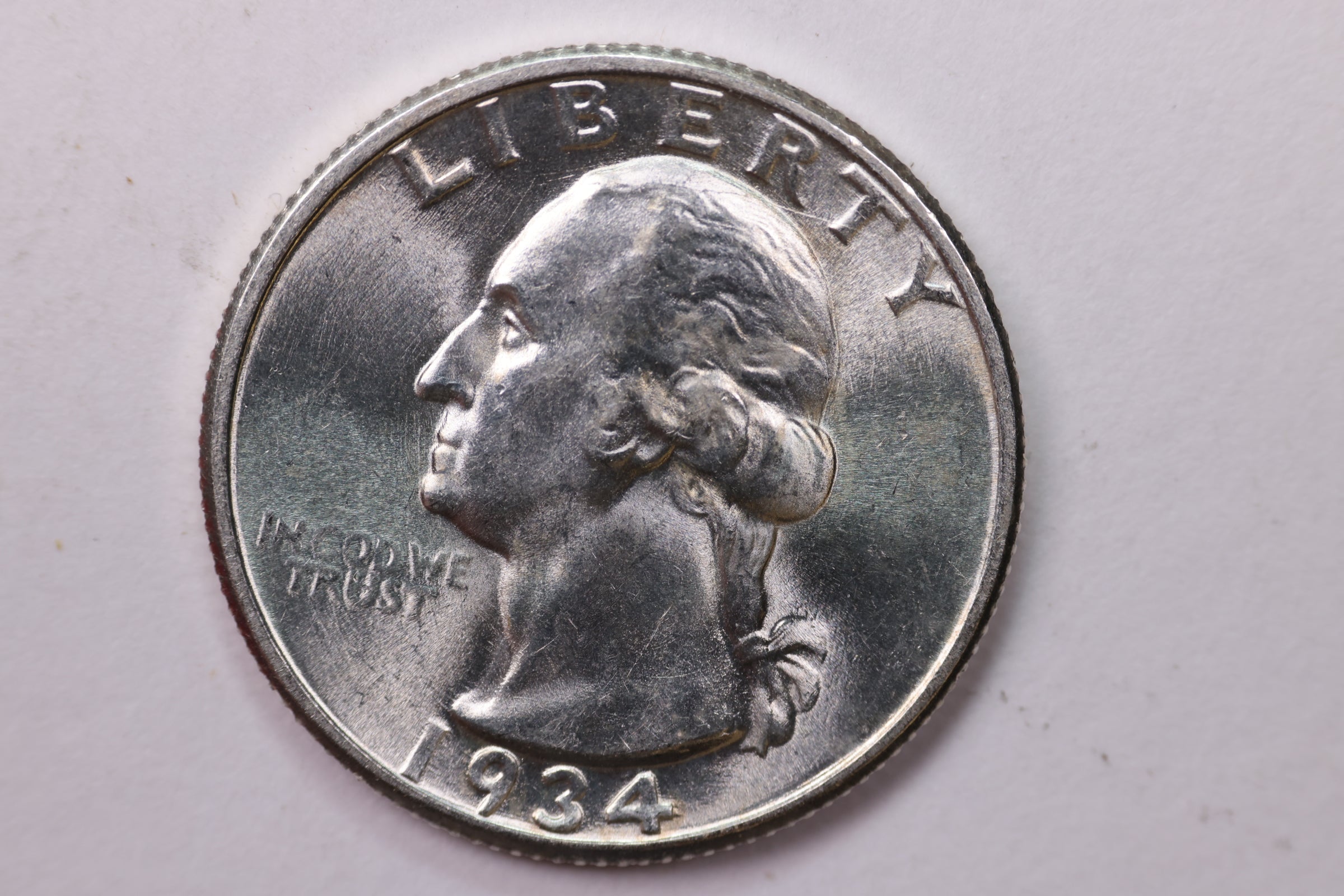 1934 Washington Silver Quarter, Affordable Collectible Coins. Large Store Sale #QR1671