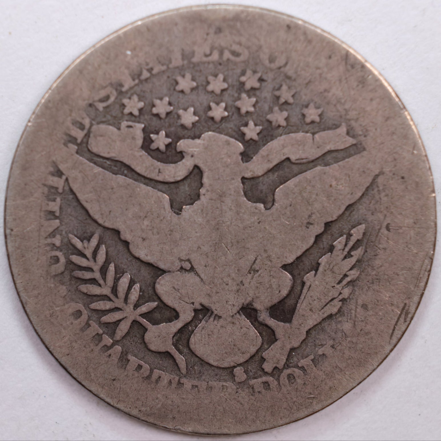 1905-S Barber Quarter, Fair Circulated Coin, Store #QR0475