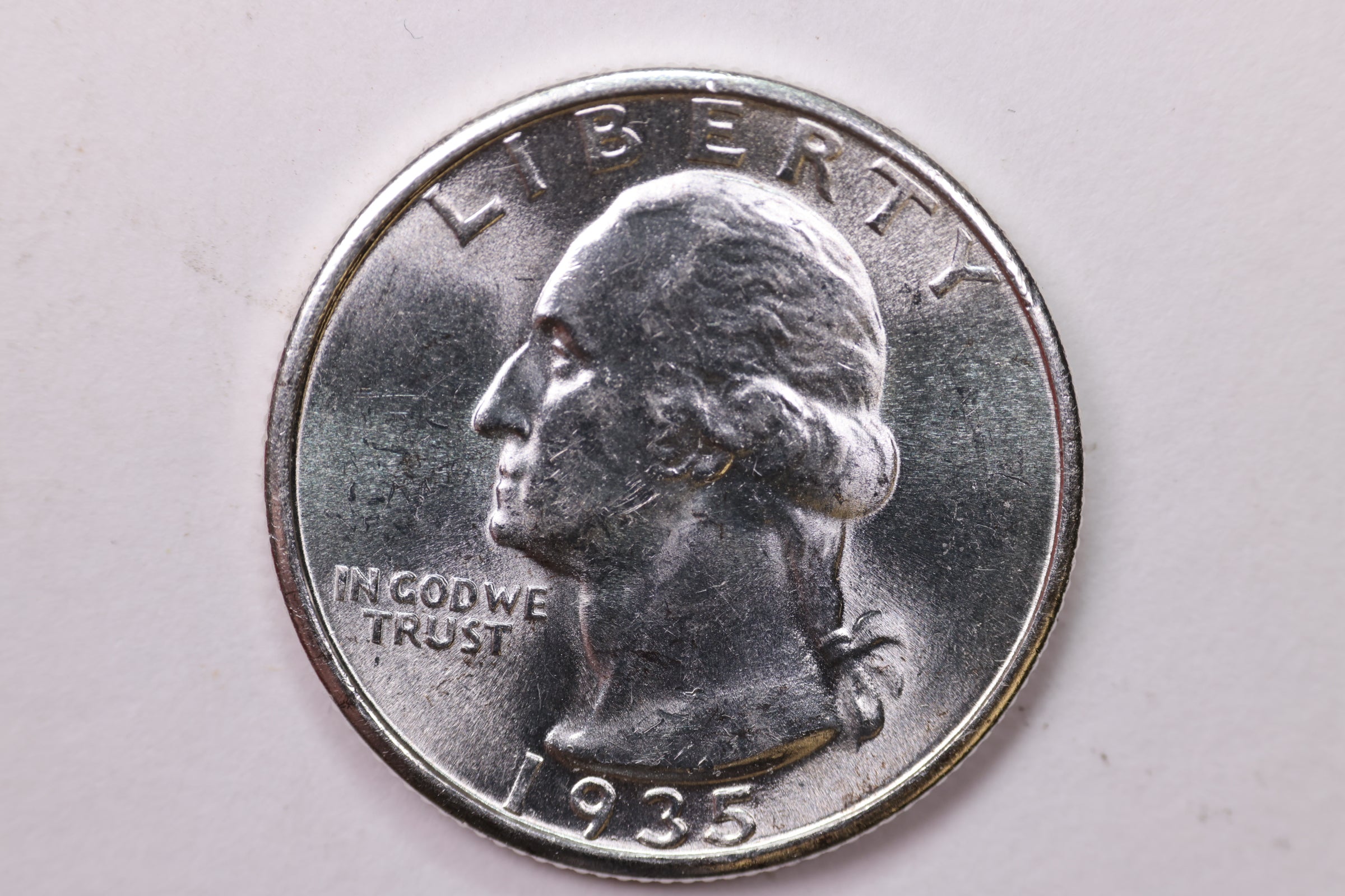 1935 Washington Silver Quarter, Affordable Collectible Coins. Large Store Sale #035263