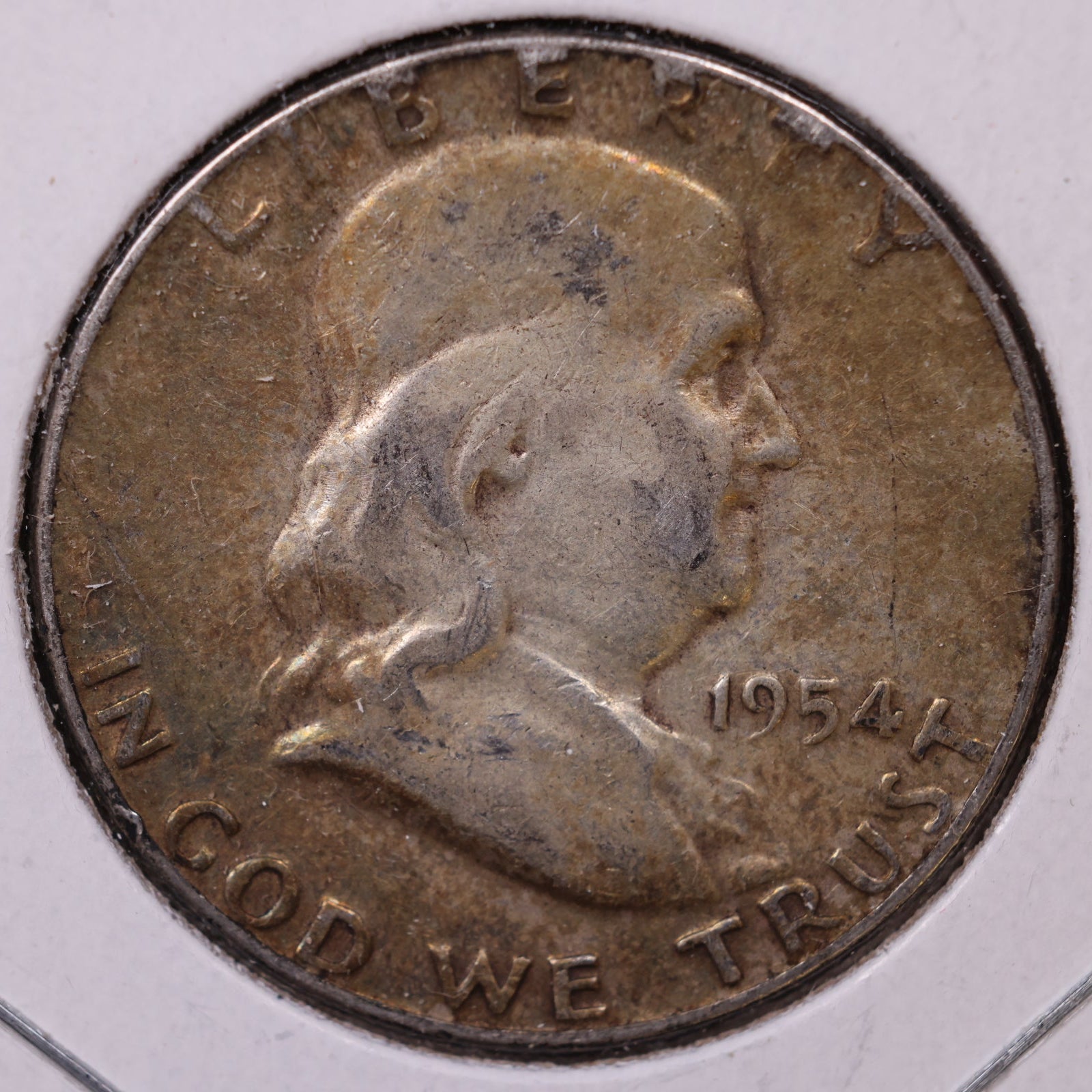1954 Franklin Half Dollar, Fine Circulated Coin, Store #HR1581