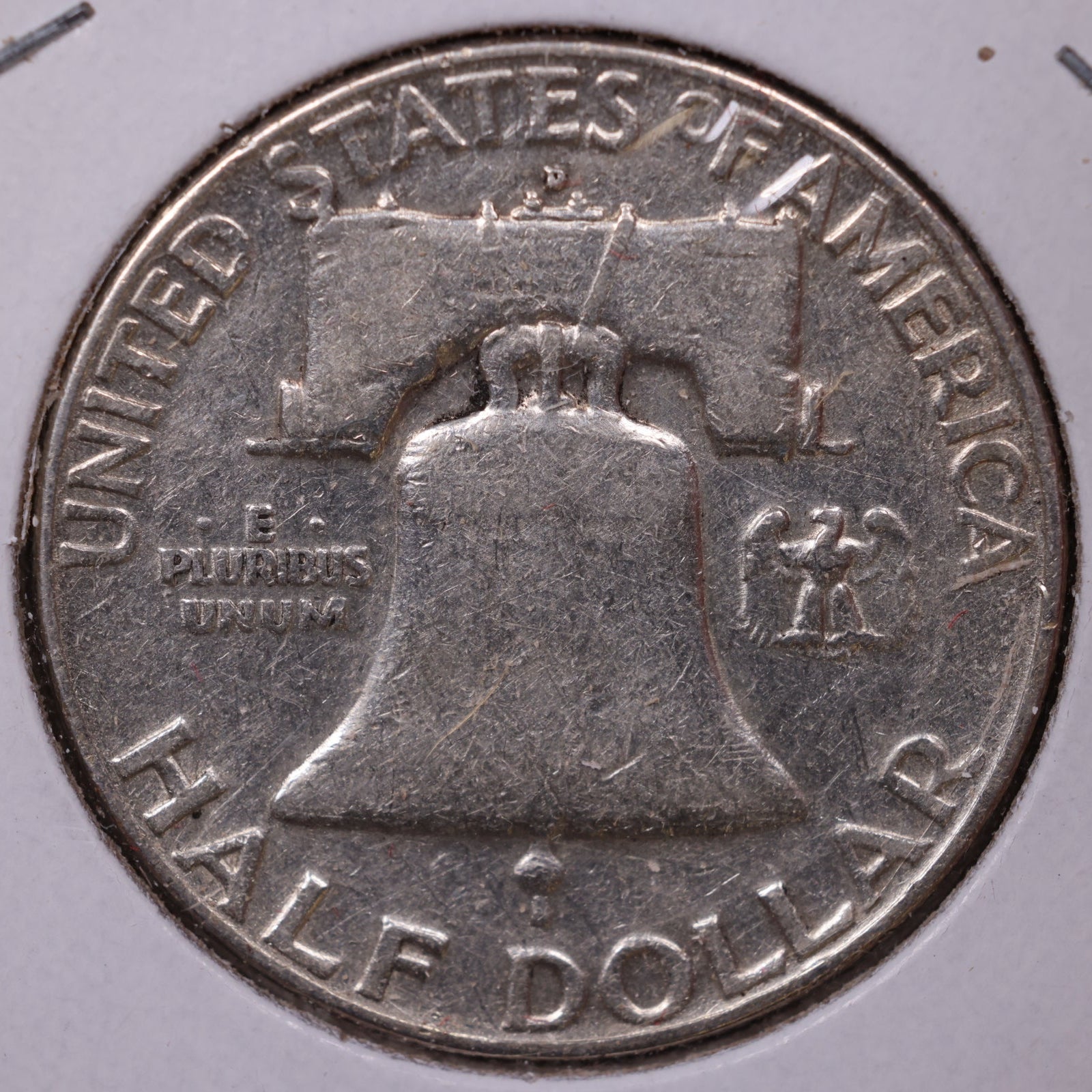 1954-D Ben Franklin Half Dollar, Very Good Circulated Coin, Store #HR1602