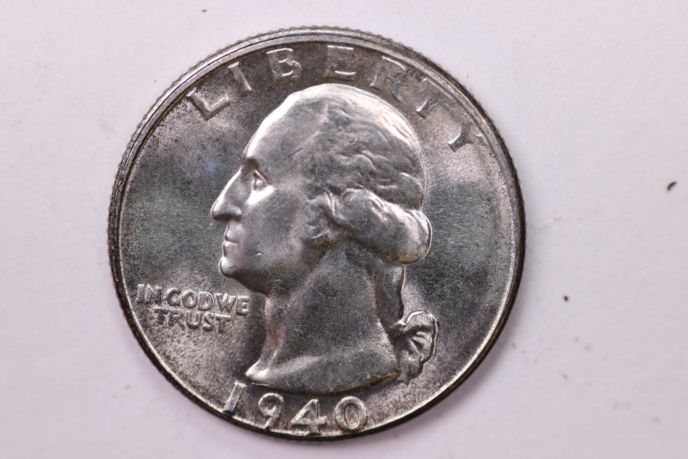 1940-S Washington Silver Quarter, Affordable Collectible Coins. Large Store Sale #QR1689