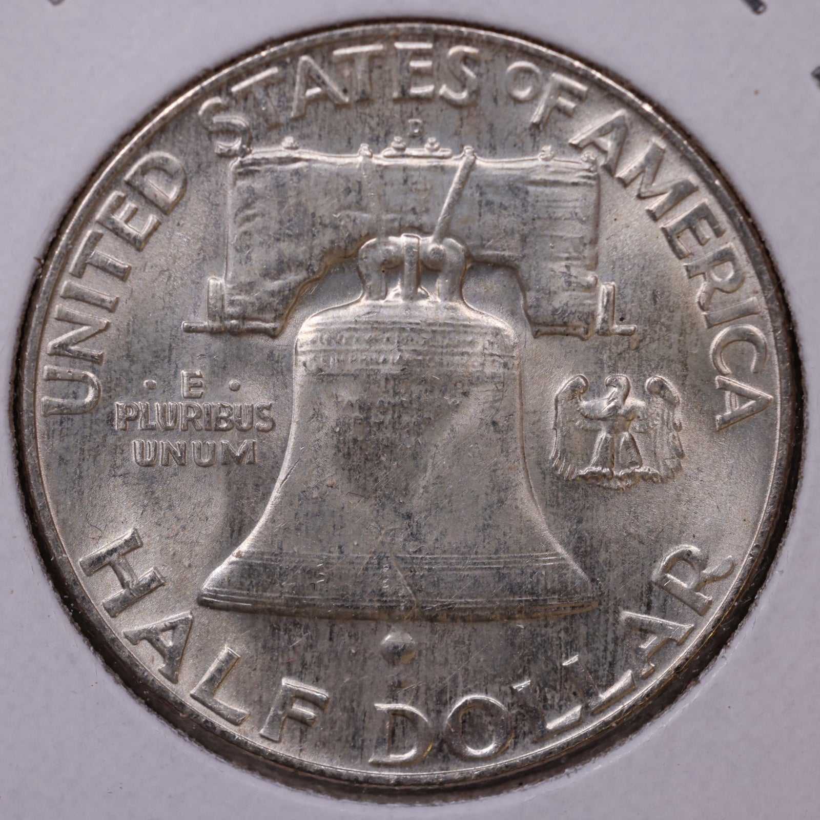 1954-D Ben Franklin Half Dollar, Mint State Uncirculated Coin, Store #HR1612