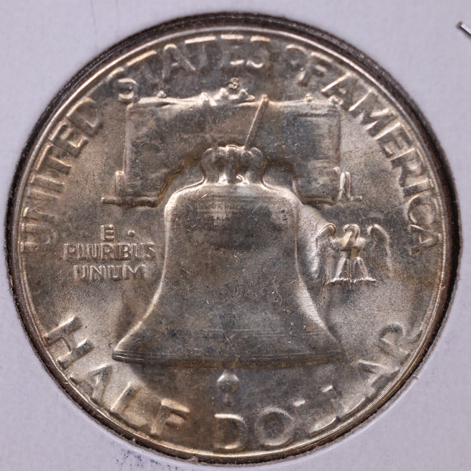 1954-S Ben Franklin Half Dollar, Mint State Uncirculated Coin, Store #HR1616