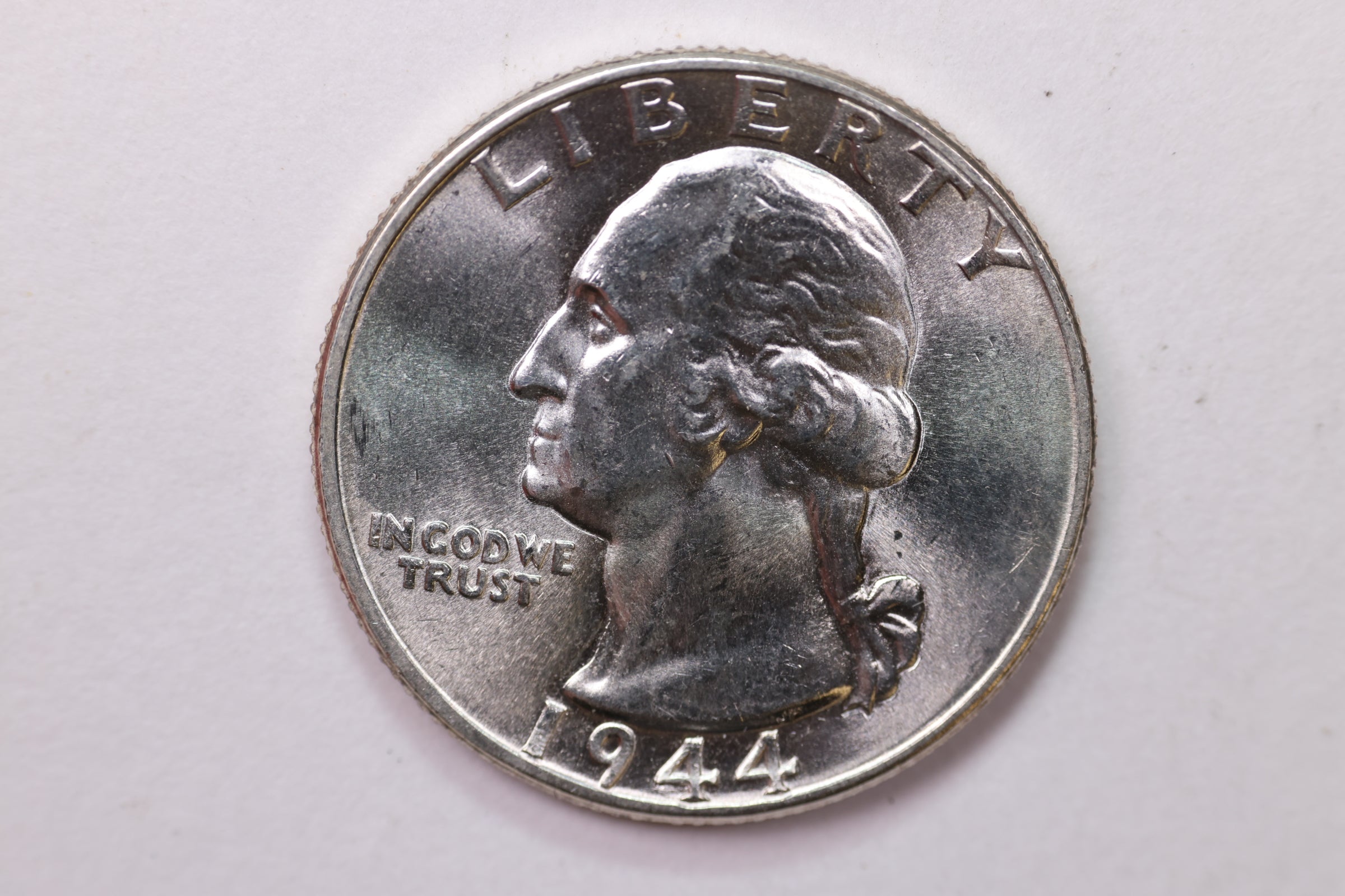 1944 Washington Silver Quarter, Affordable Collectible Coins. Large Store Sale #QR1706