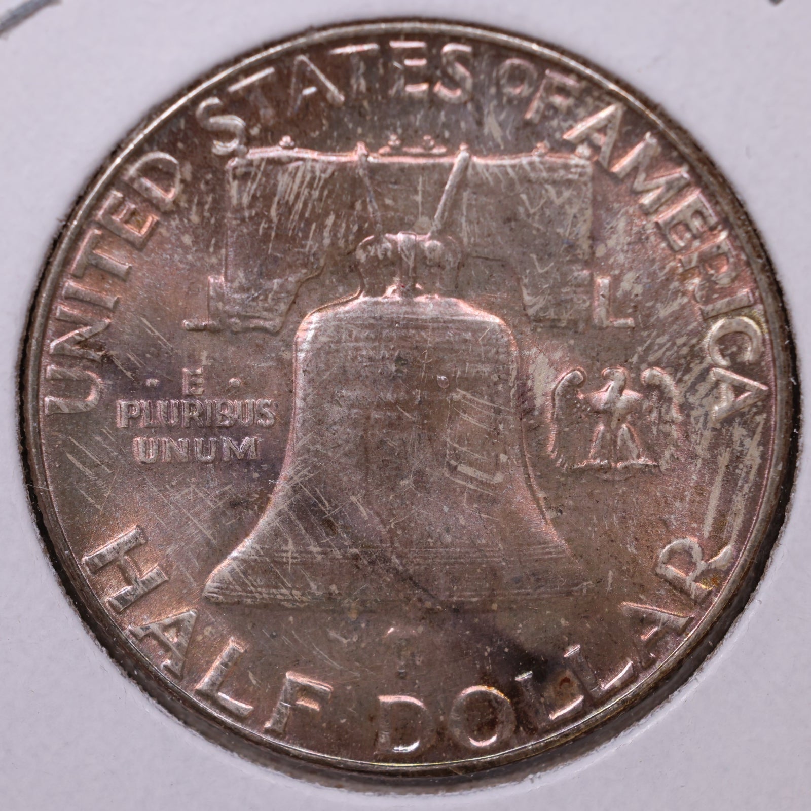 1955 Ben Franklin Half Dollar, Good Circulated Coin, Store #HR1634
