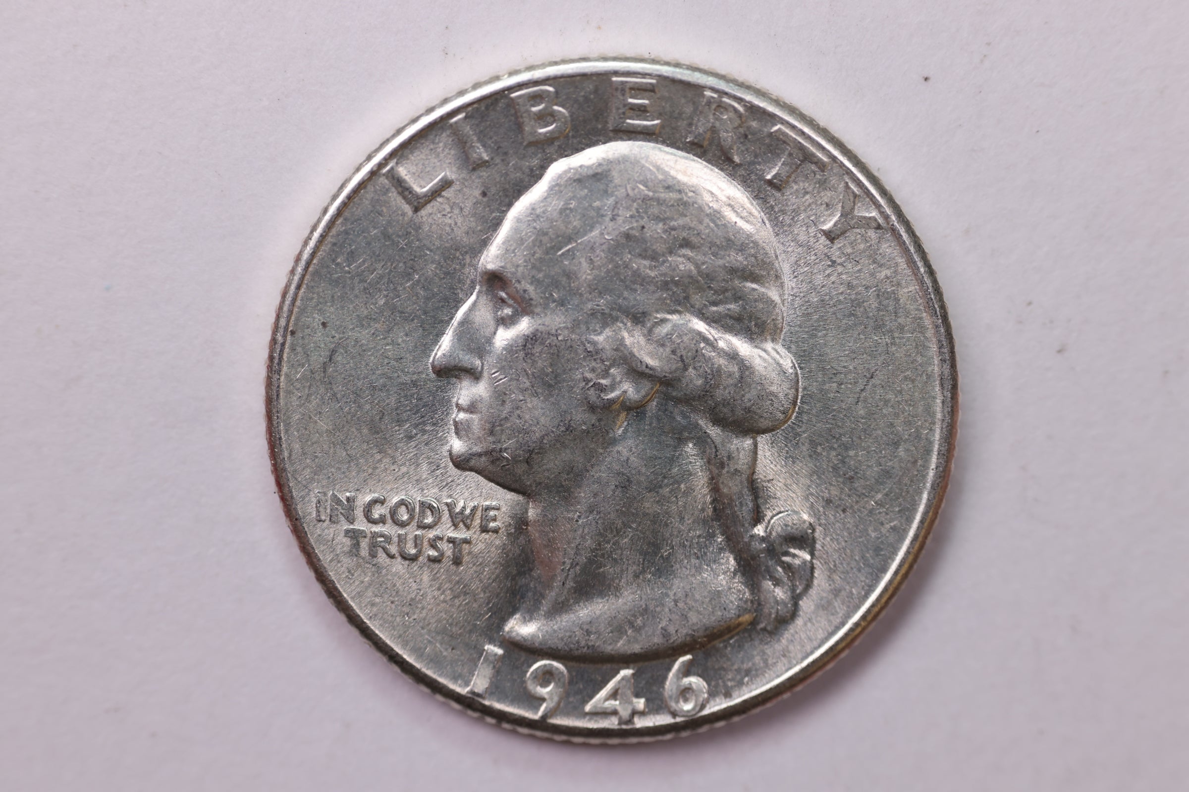 1946-D Washington Silver Quarter, Affordable Collectible Coins. Large Store Sale #QR1712