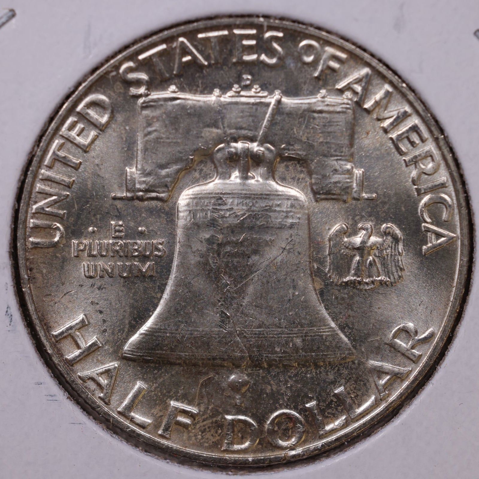1958-D Ben Franklin Half Dollar, Extra Fine Circulated Coin, Store #HR1658