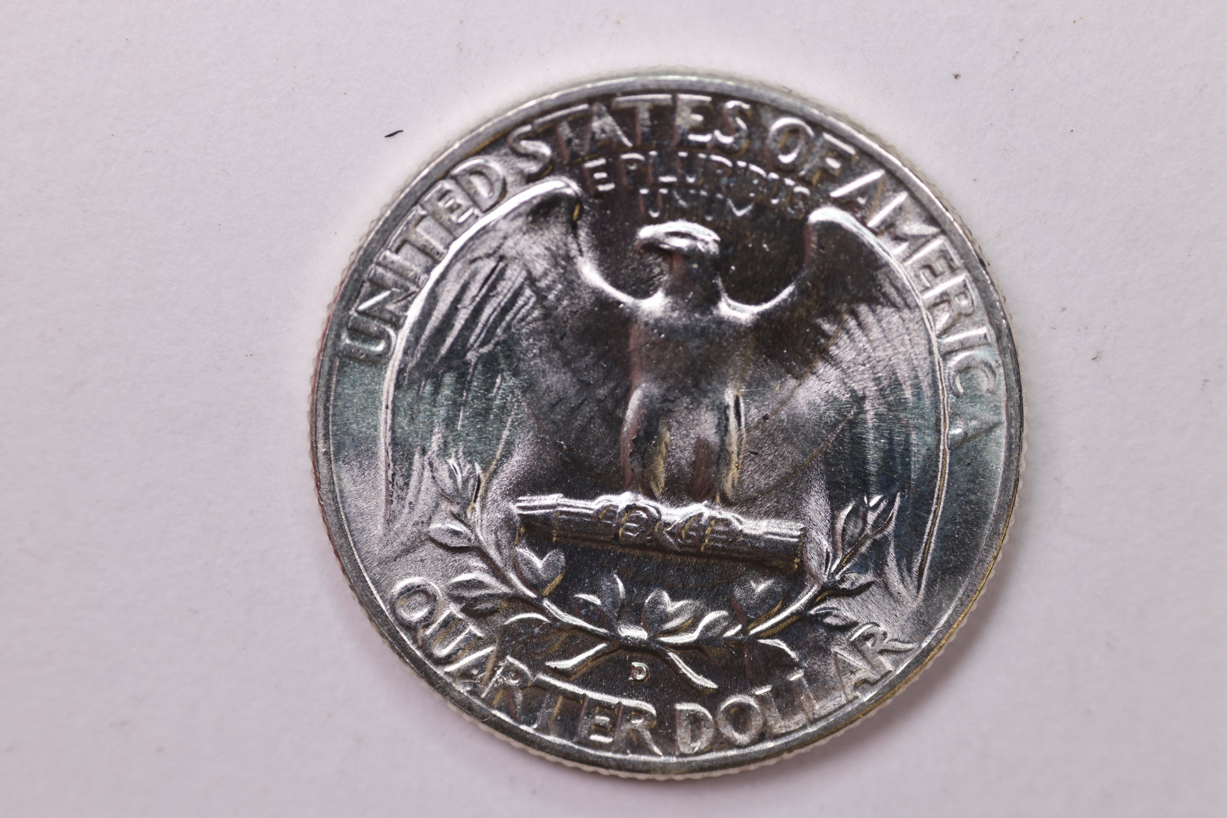 1950-D Washington Silver Quarter, Affordable Collectible Coins. Sale #QR1741