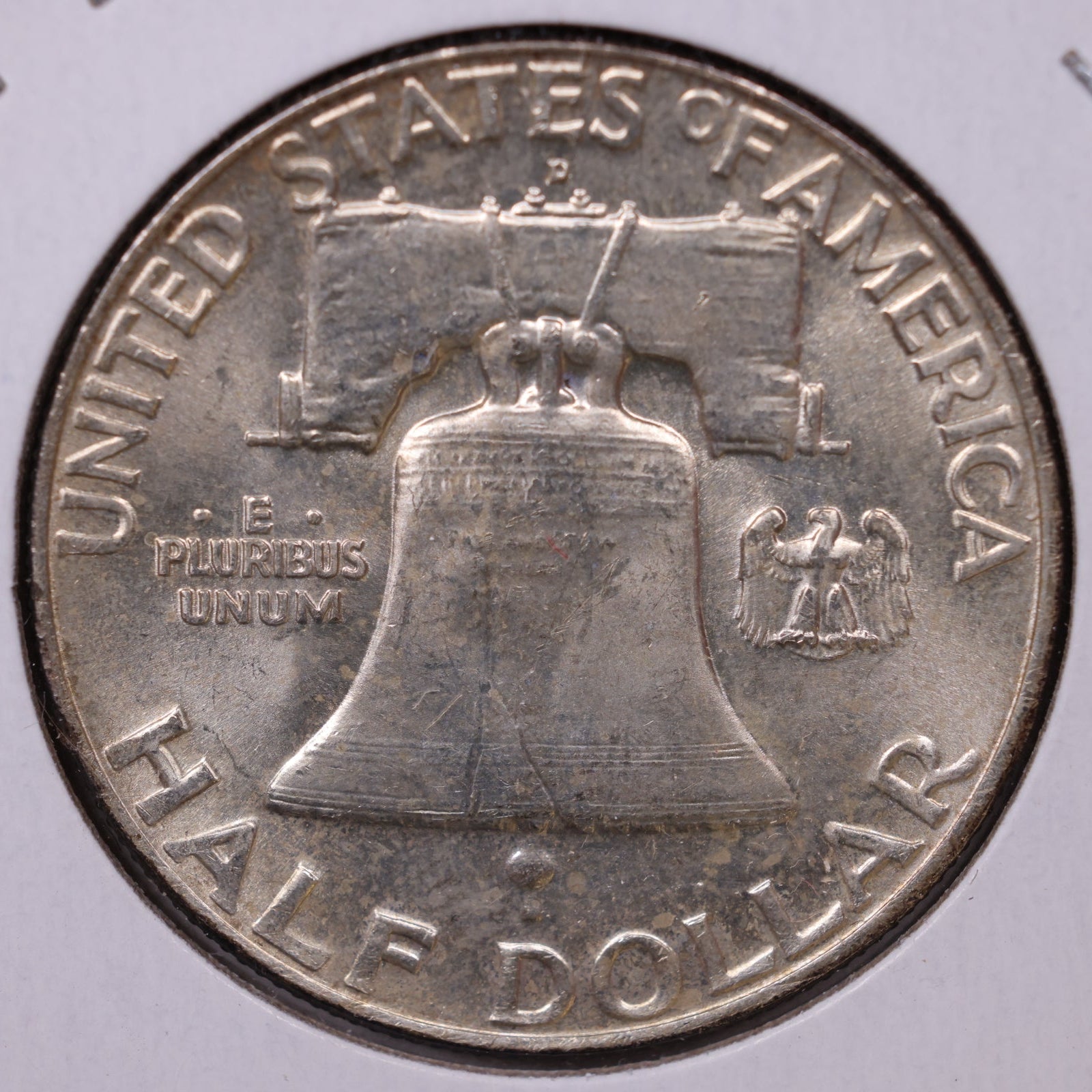 1958-D Ben Franklin Half Dollar, Mint State Uncirculated Coin, Store #HR1662