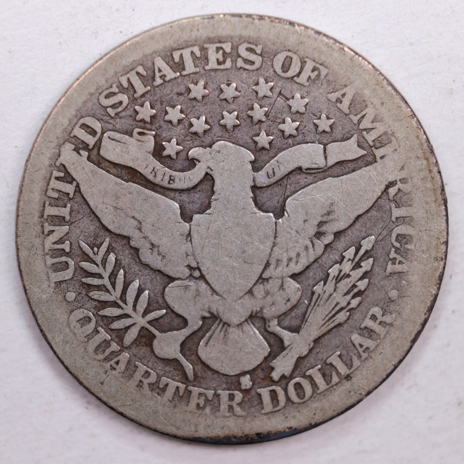 1908-S Barber Quarter, Good Circulated Coin, Store #QR0509