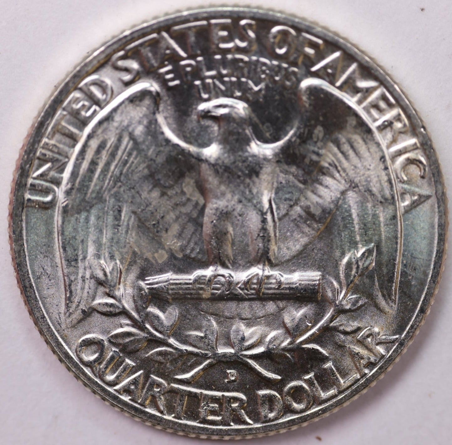 1953-D Washington Silver Quarter, Uncirculated Collectible Coins. Sale #QR1756