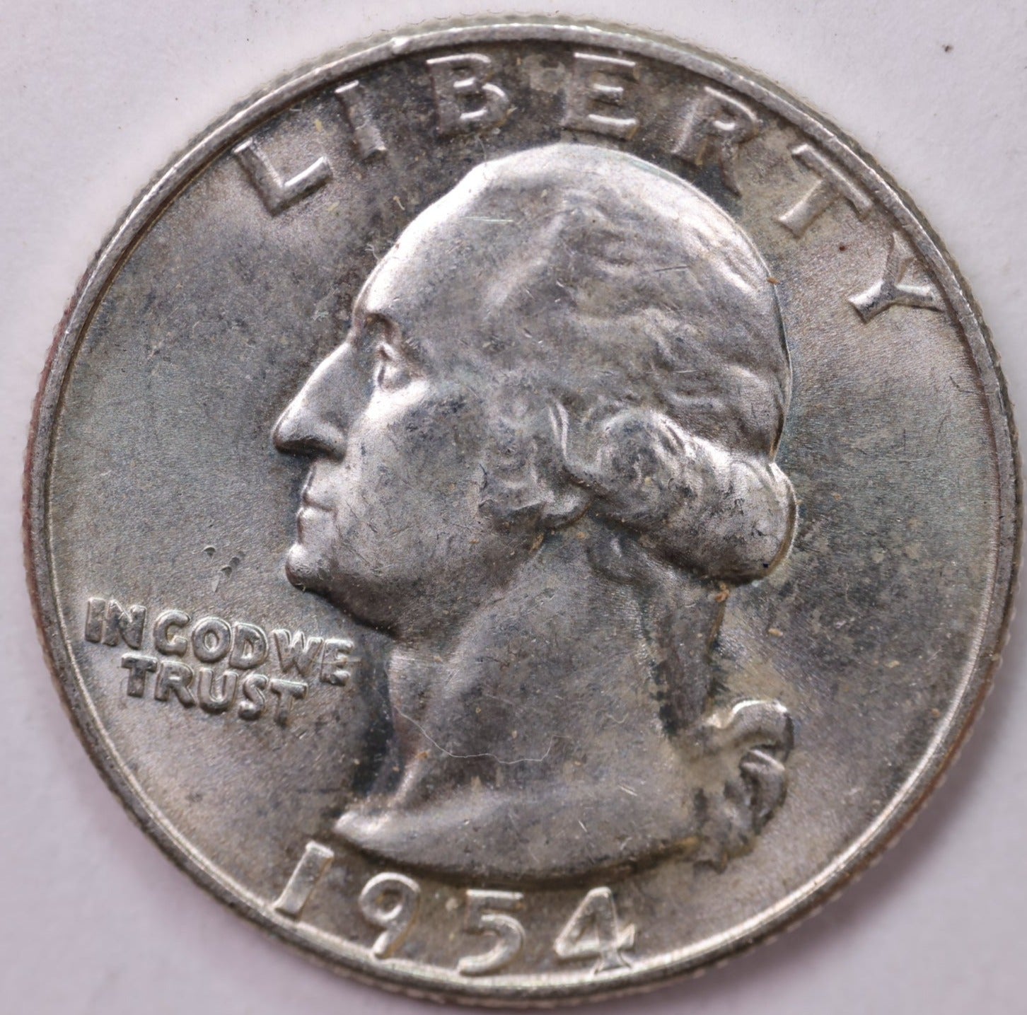 1954-D Washington Silver Quarter, Affordable Uncirculated Coins. Sale #QR1762